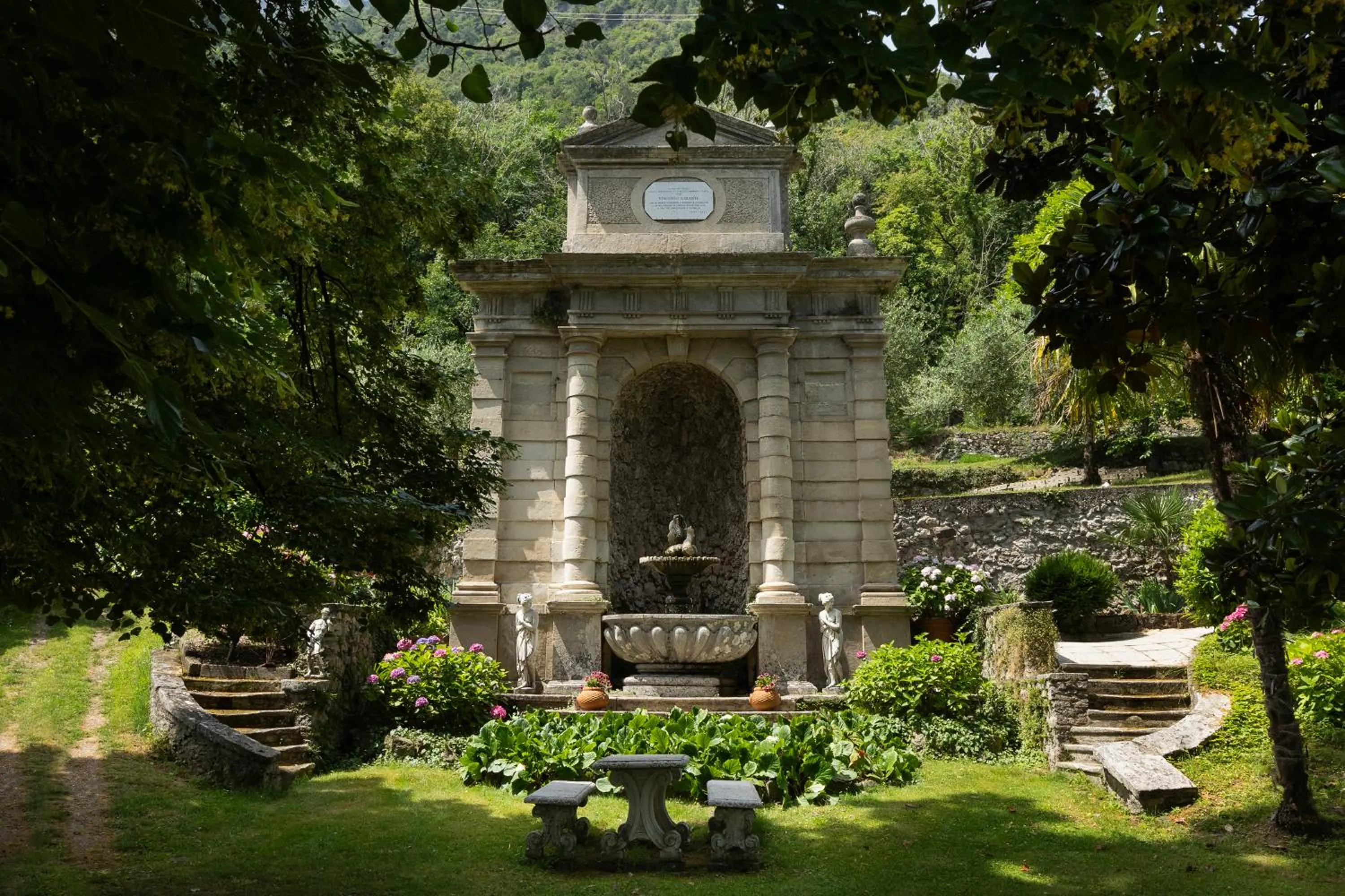 Garden in Villa Angelica