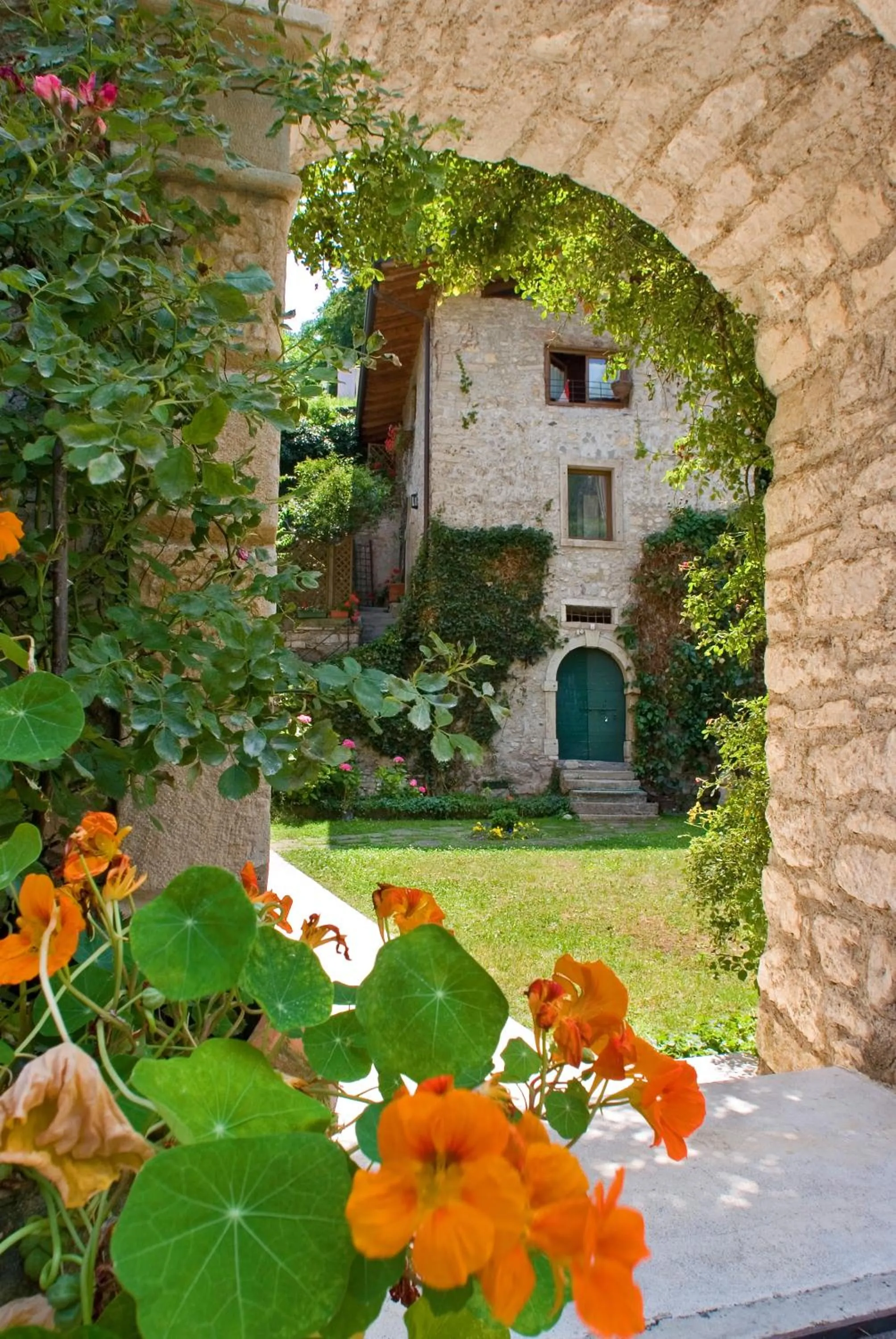 Decorative detail in Villa Angelica