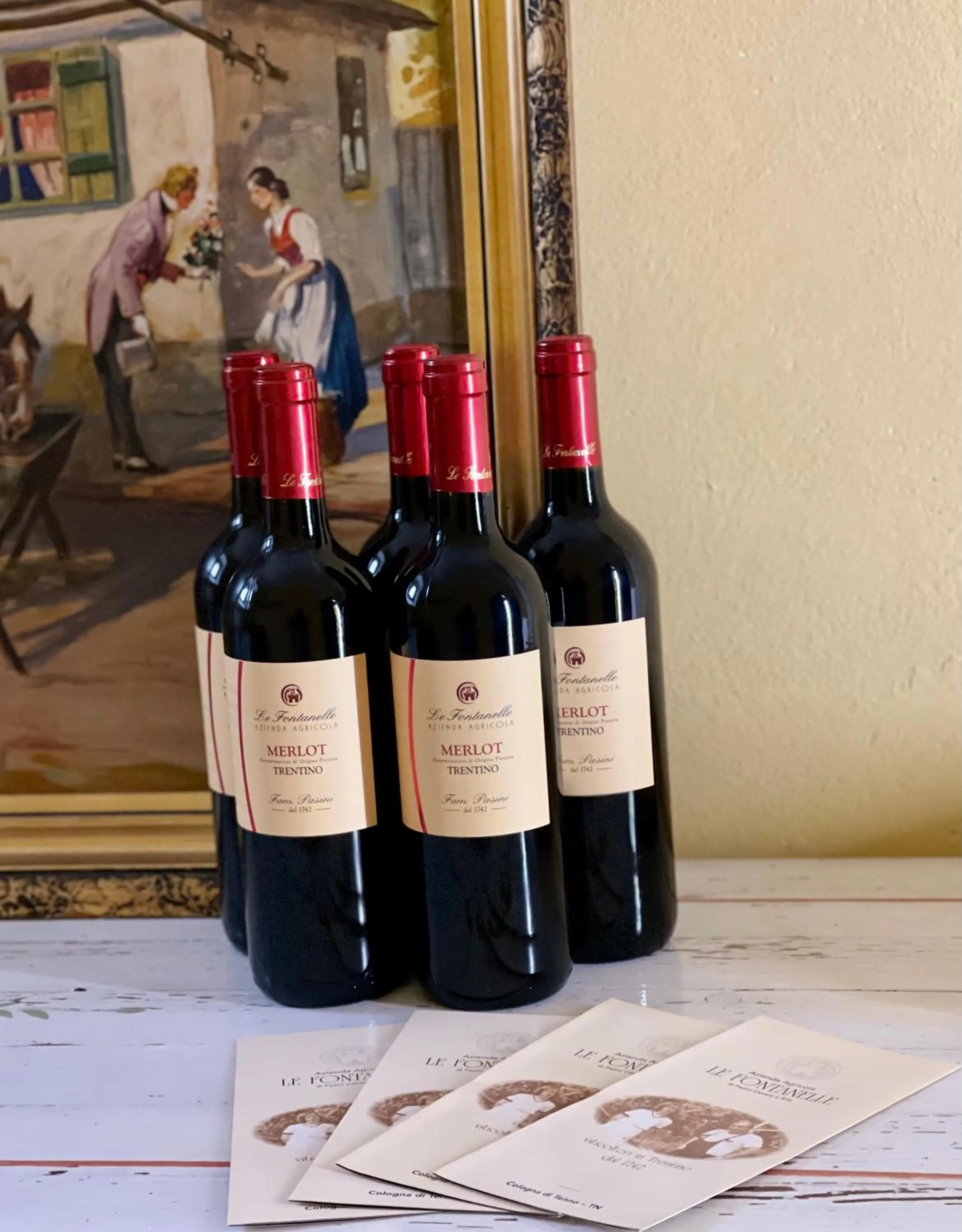 Drinks in Villa Angelica