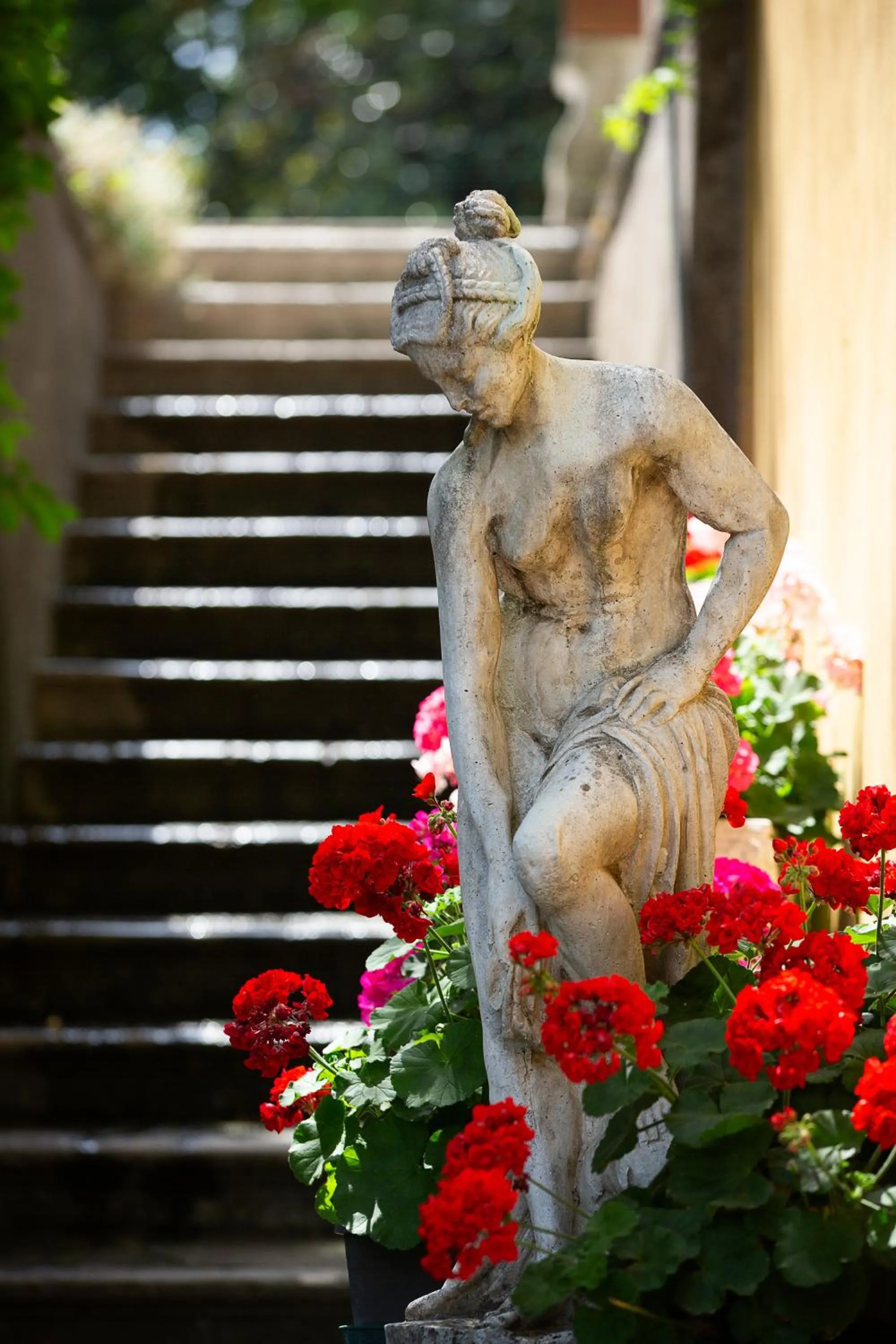 Decorative detail in Villa Angelica