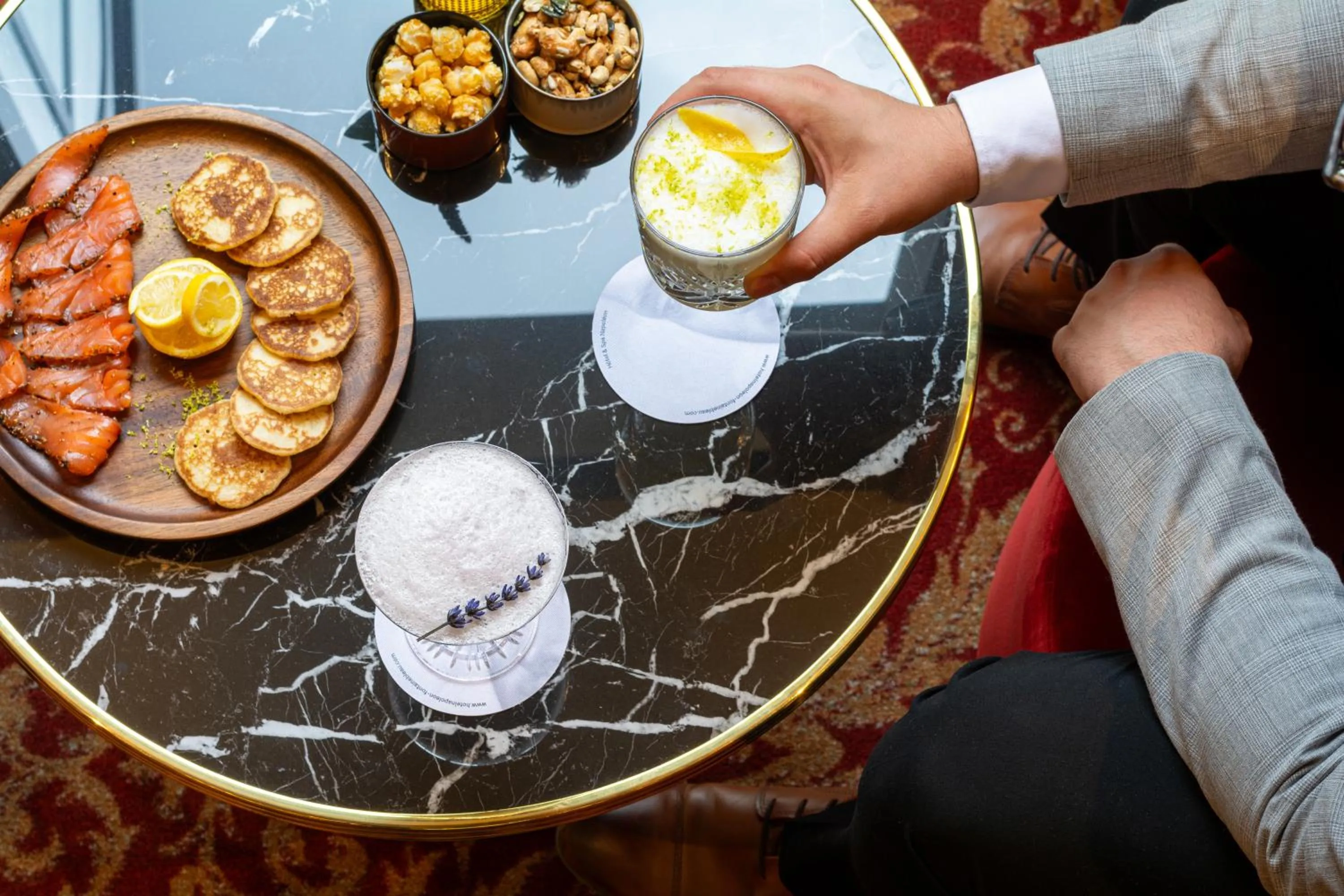 Food and drinks in Hôtel & SPA Napoléon