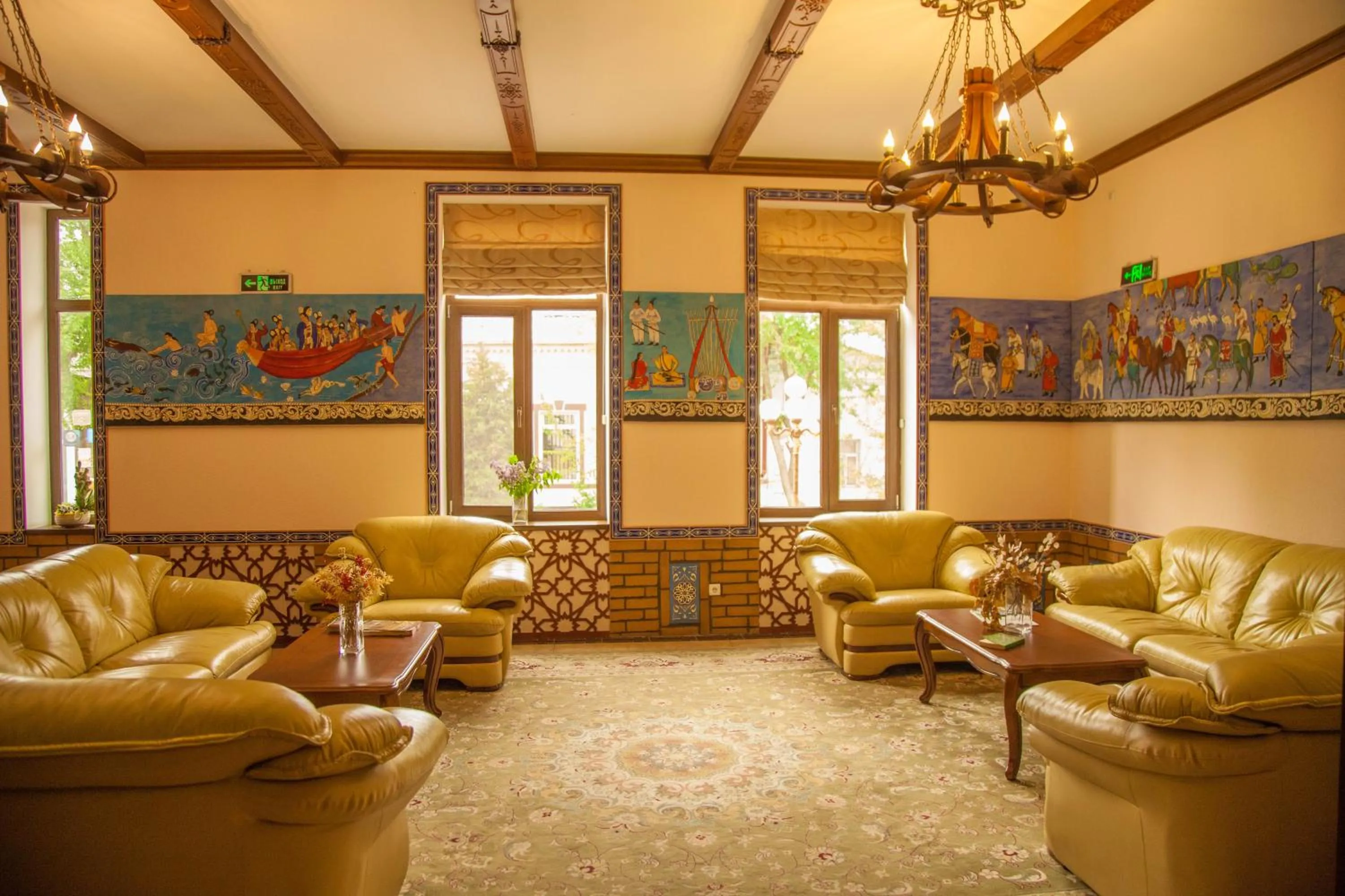 Lobby or reception in Platan