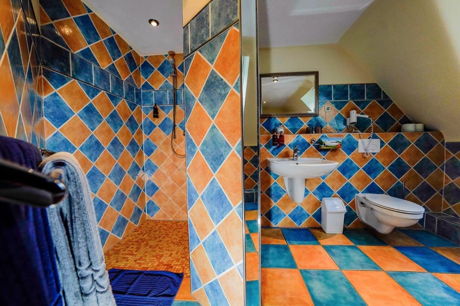 Bathroom in Gästehaus Fuchshof