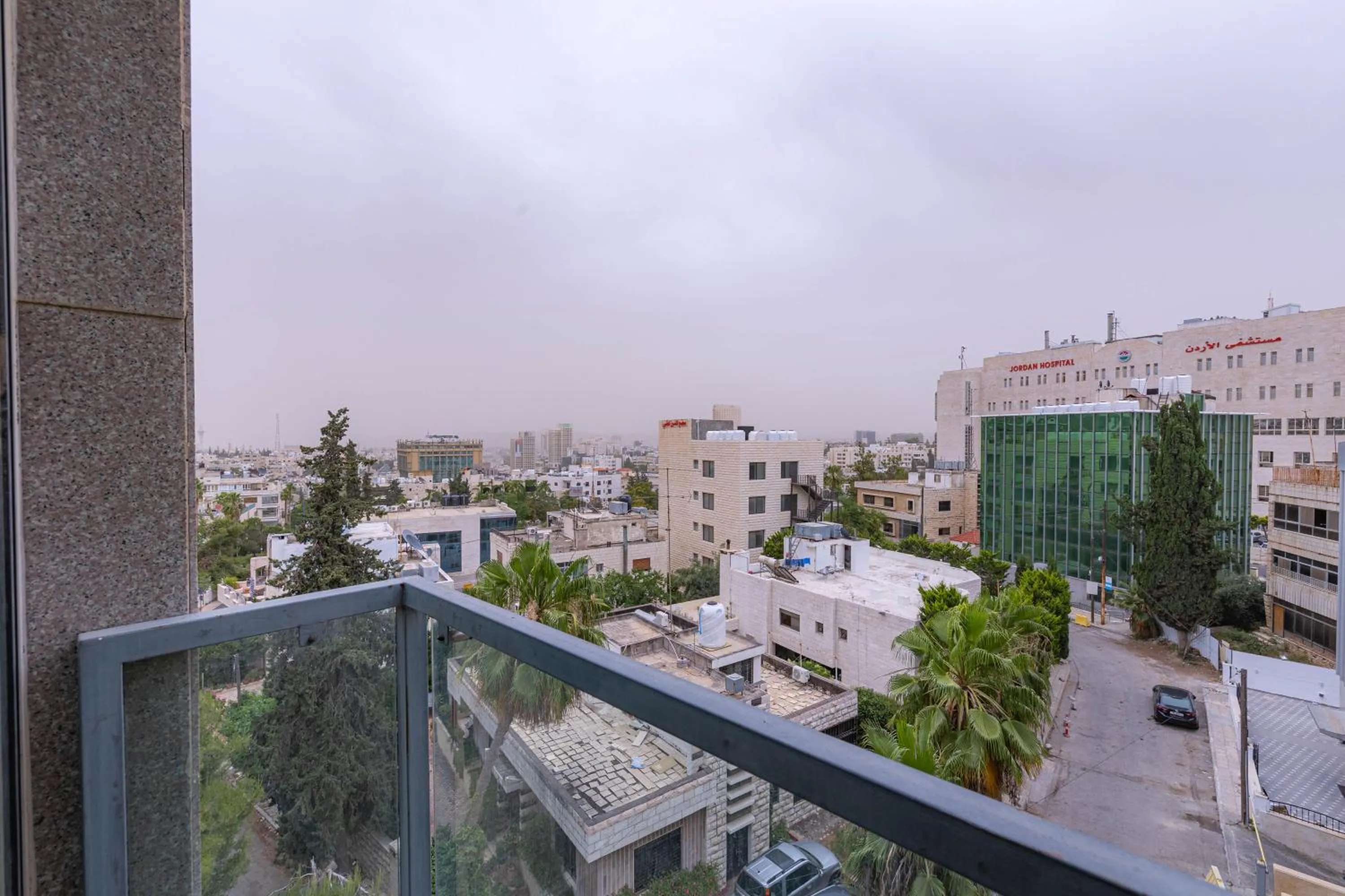 City view in Boho Boutique Hotel Amman