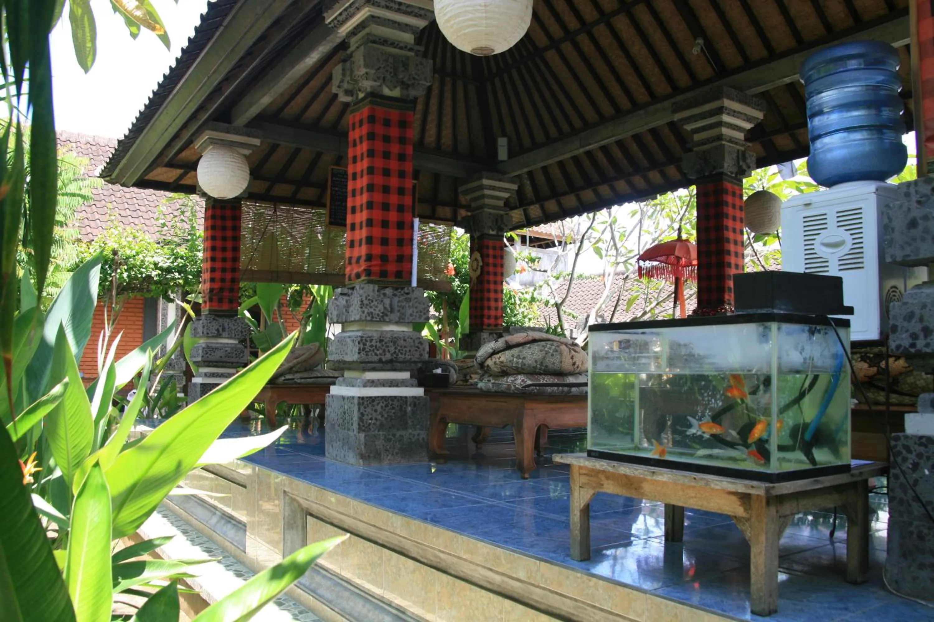 Garden in Ojek's Homestay