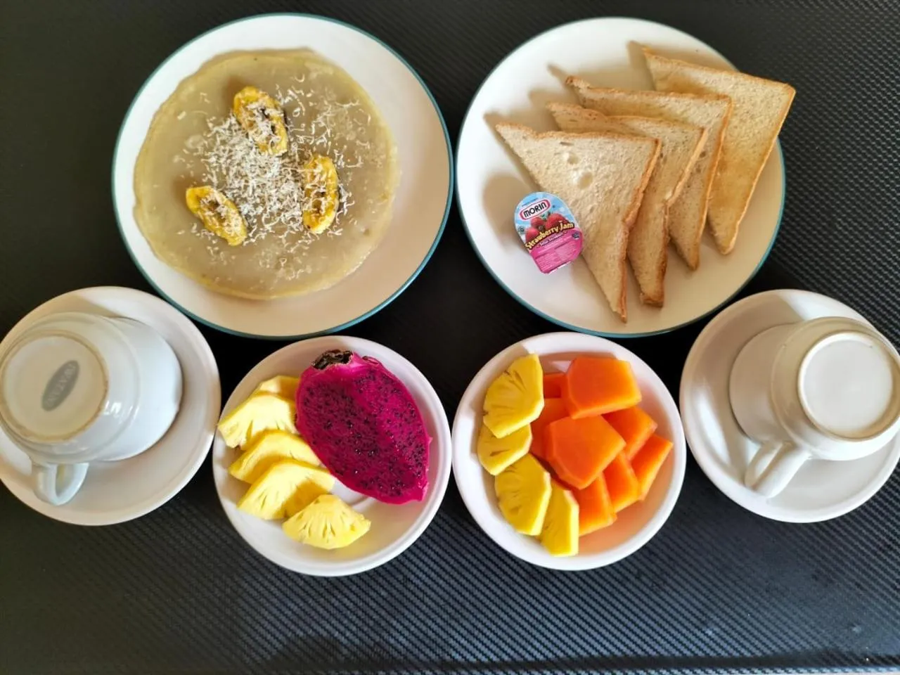 Breakfast in Ojek's Homestay