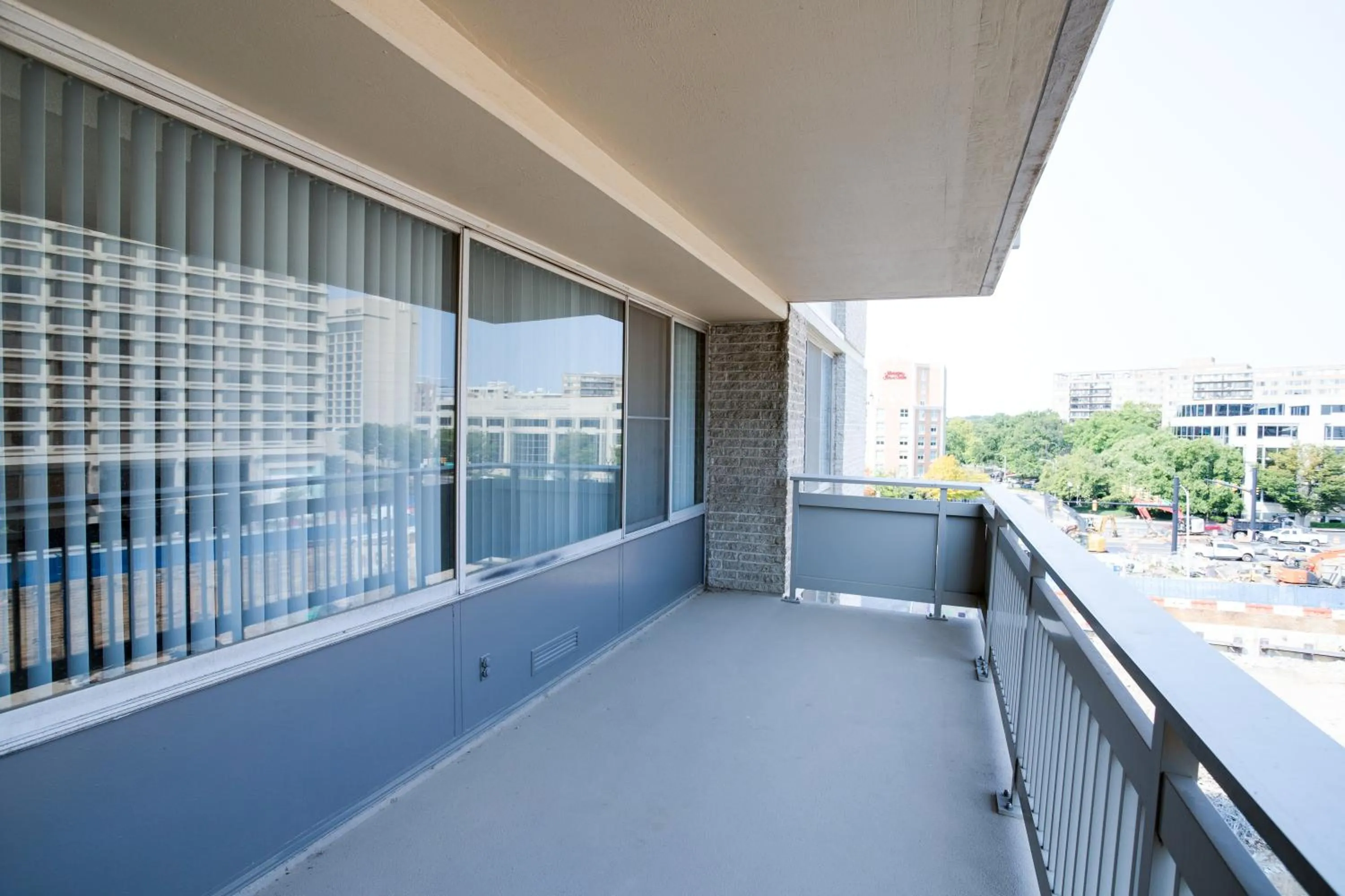 Balcony/Terrace in Beautiful 2BR Apartment at Crystal City With Gym
