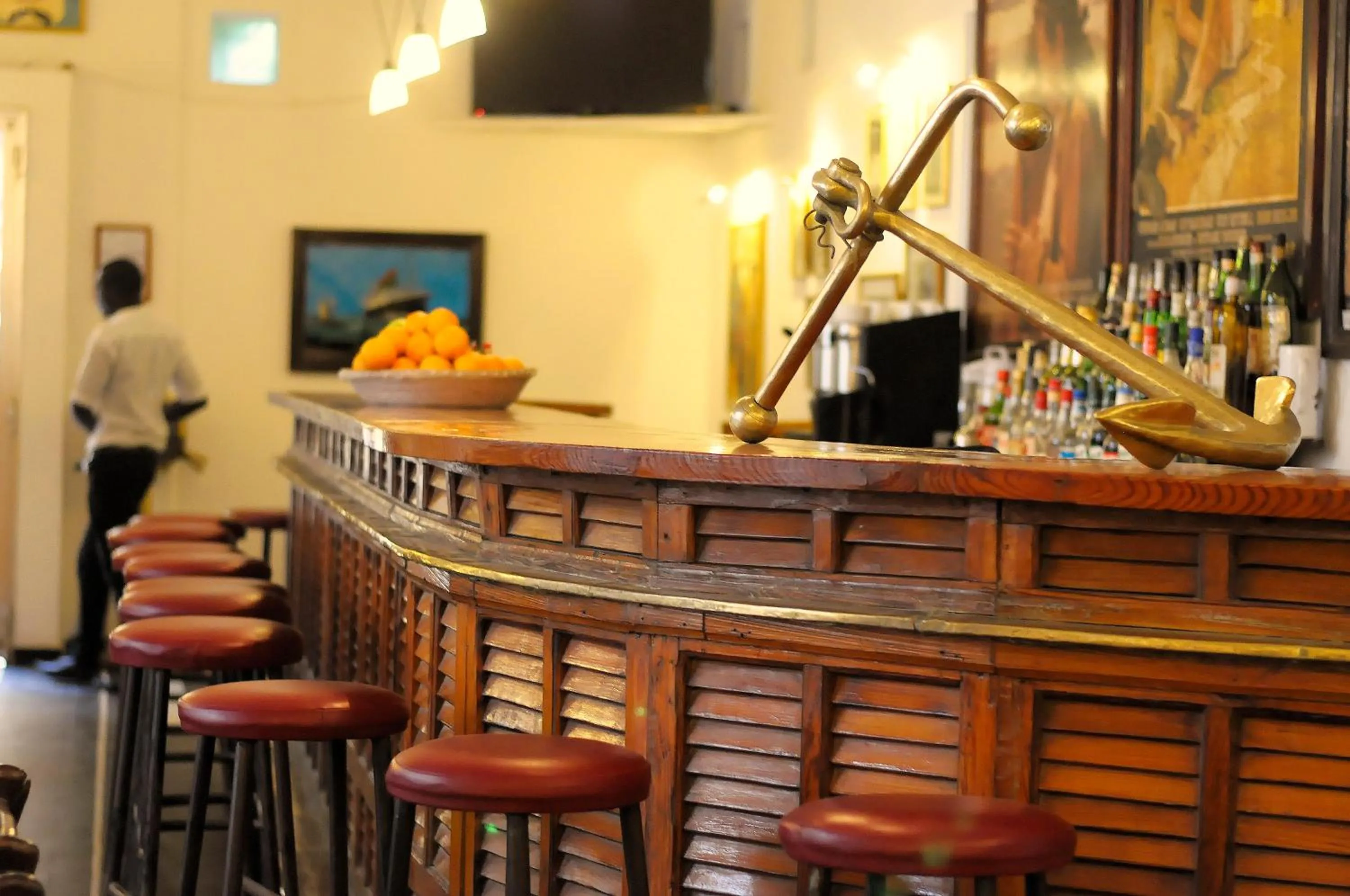 Lounge or bar in Hôtel La Résidence