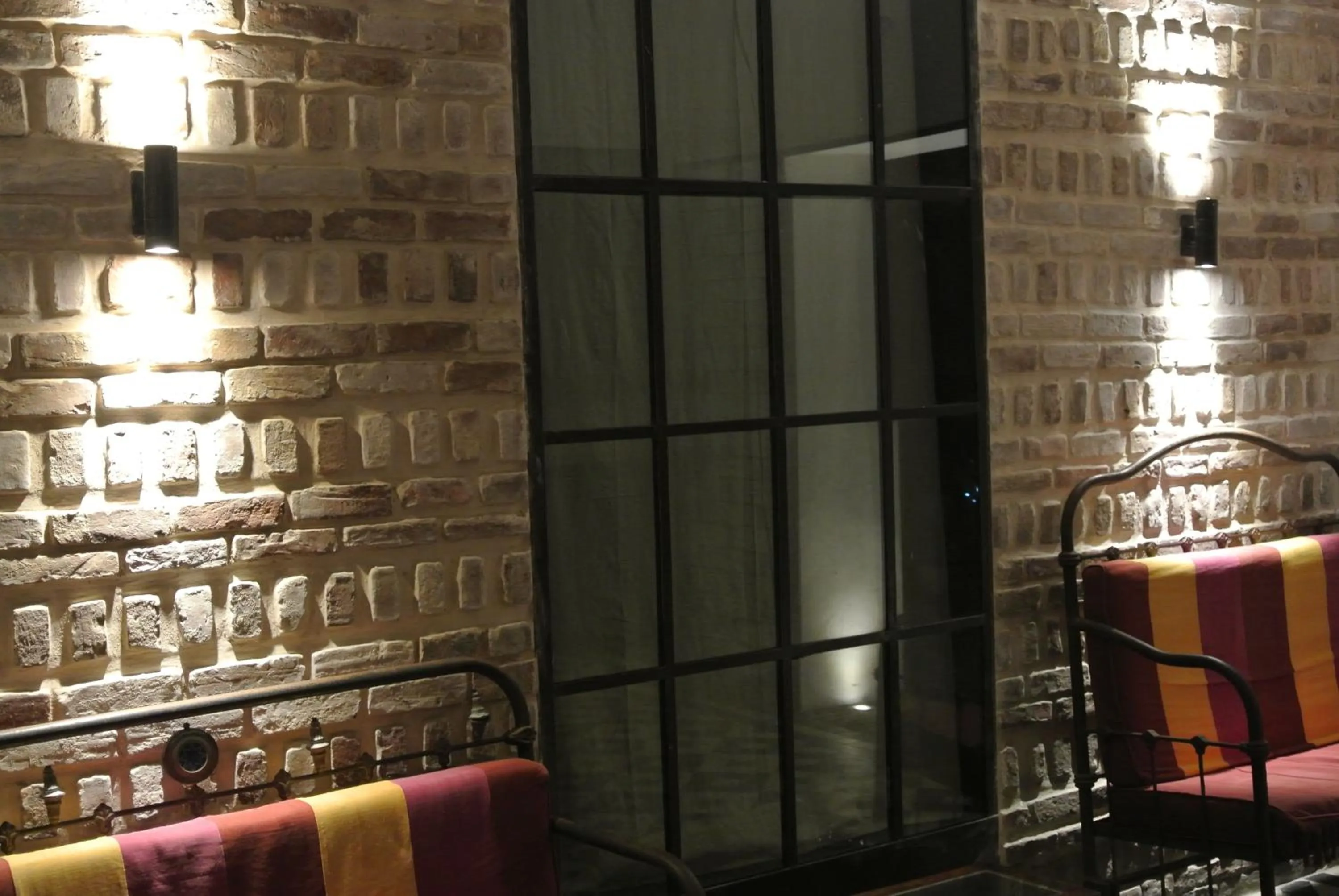 Decorative detail in Hôtel La Résidence