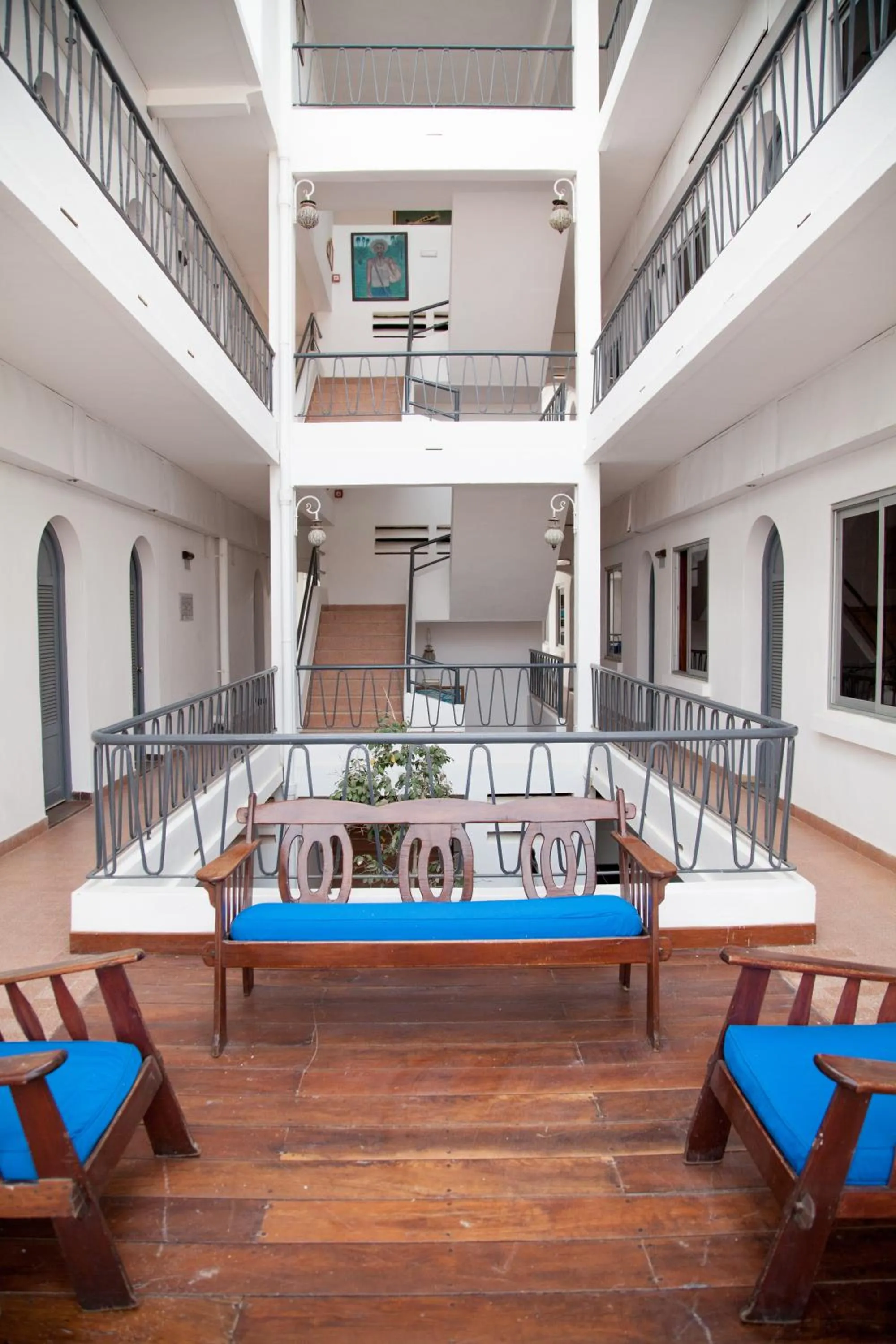 Balcony/Terrace in Hôtel La Résidence