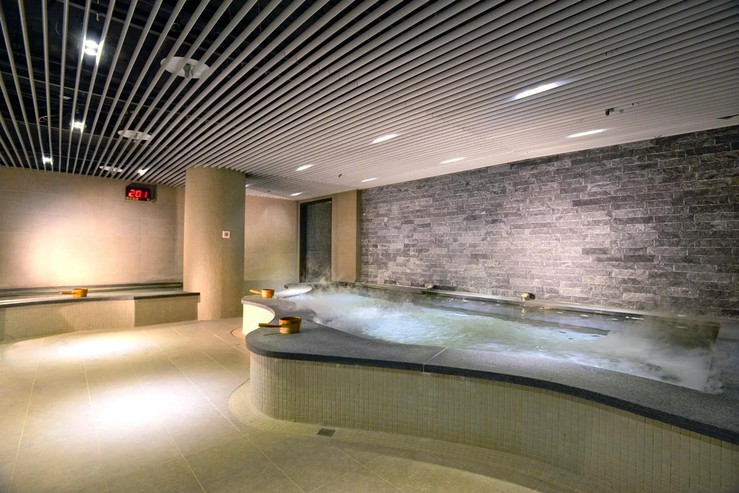 Hot Spring Bath in The Gaia Hotel - Taipei