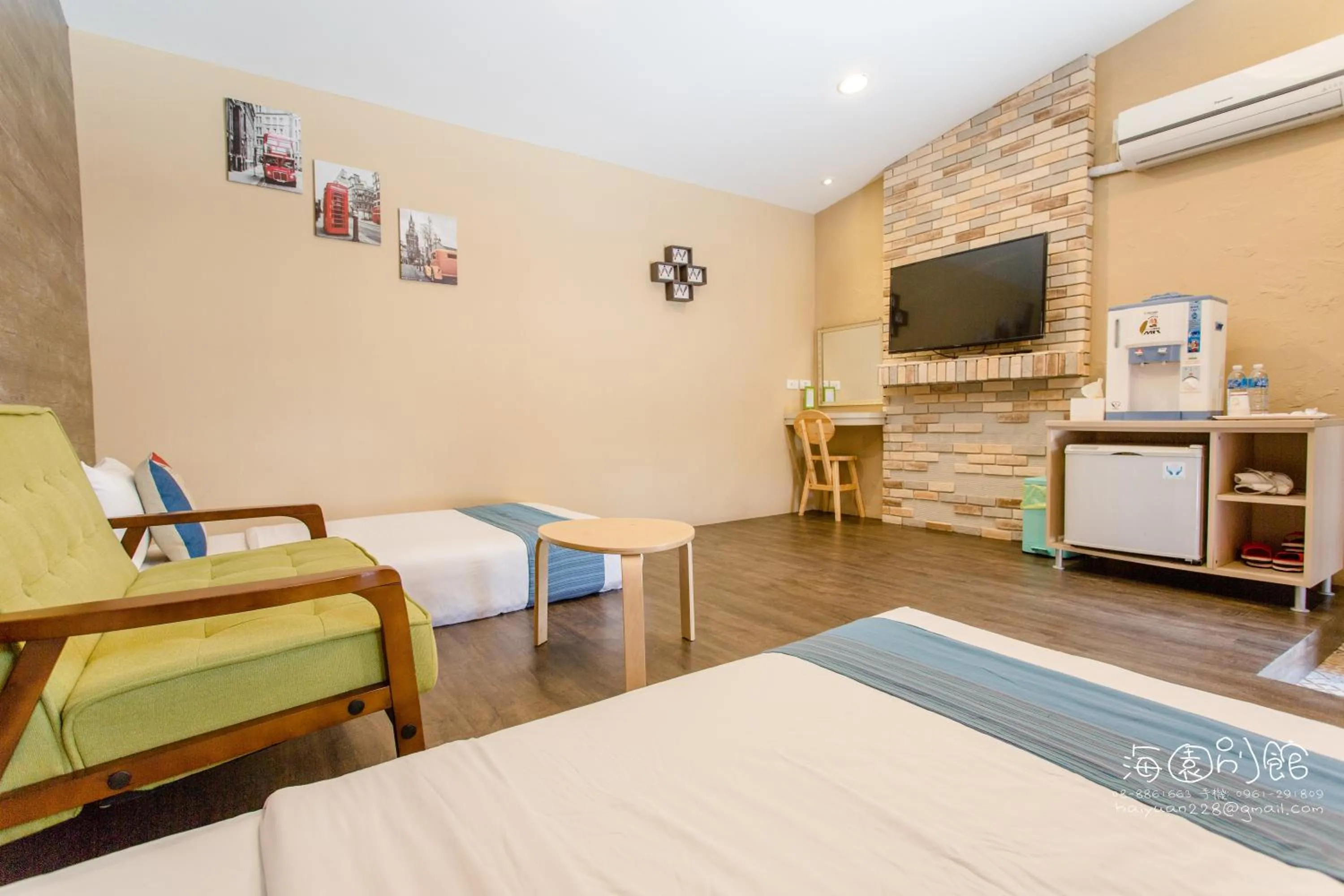 TV and multimedia, Bed in Hai Yuan Bungalow II