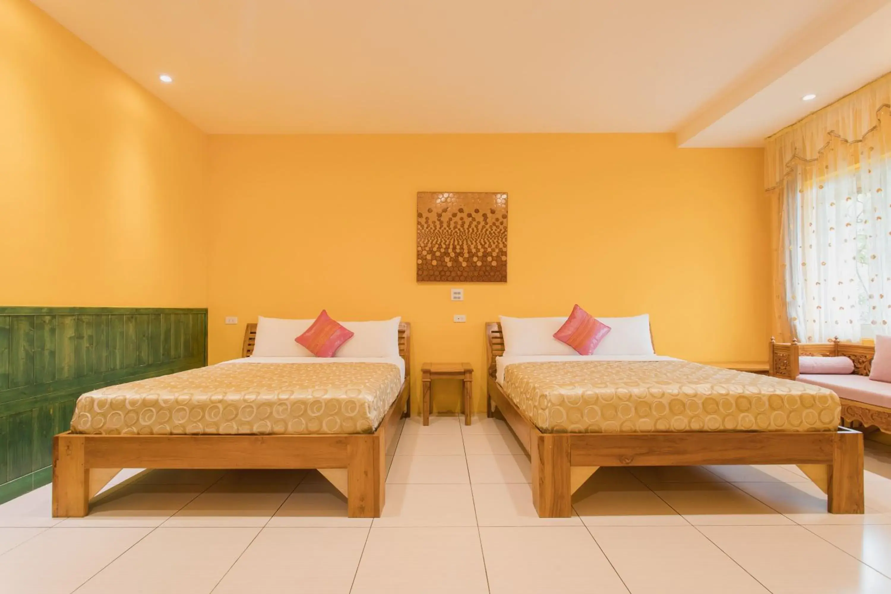 Bed in Hai Yuan Bungalow II Bed in Hai Yuan Bungalow II