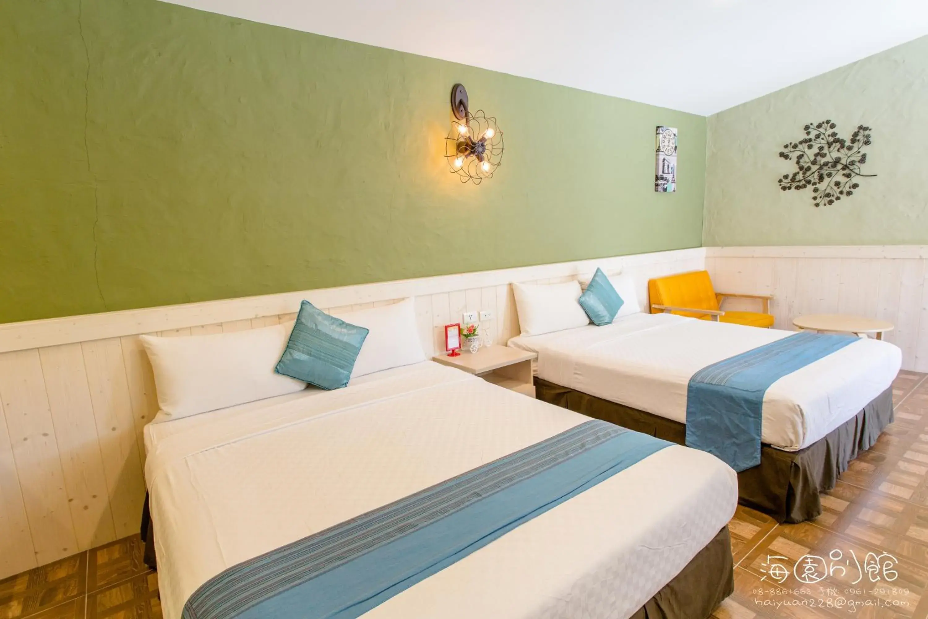 Bed in Hai Yuan Bungalow II Bed in Hai Yuan Bungalow II