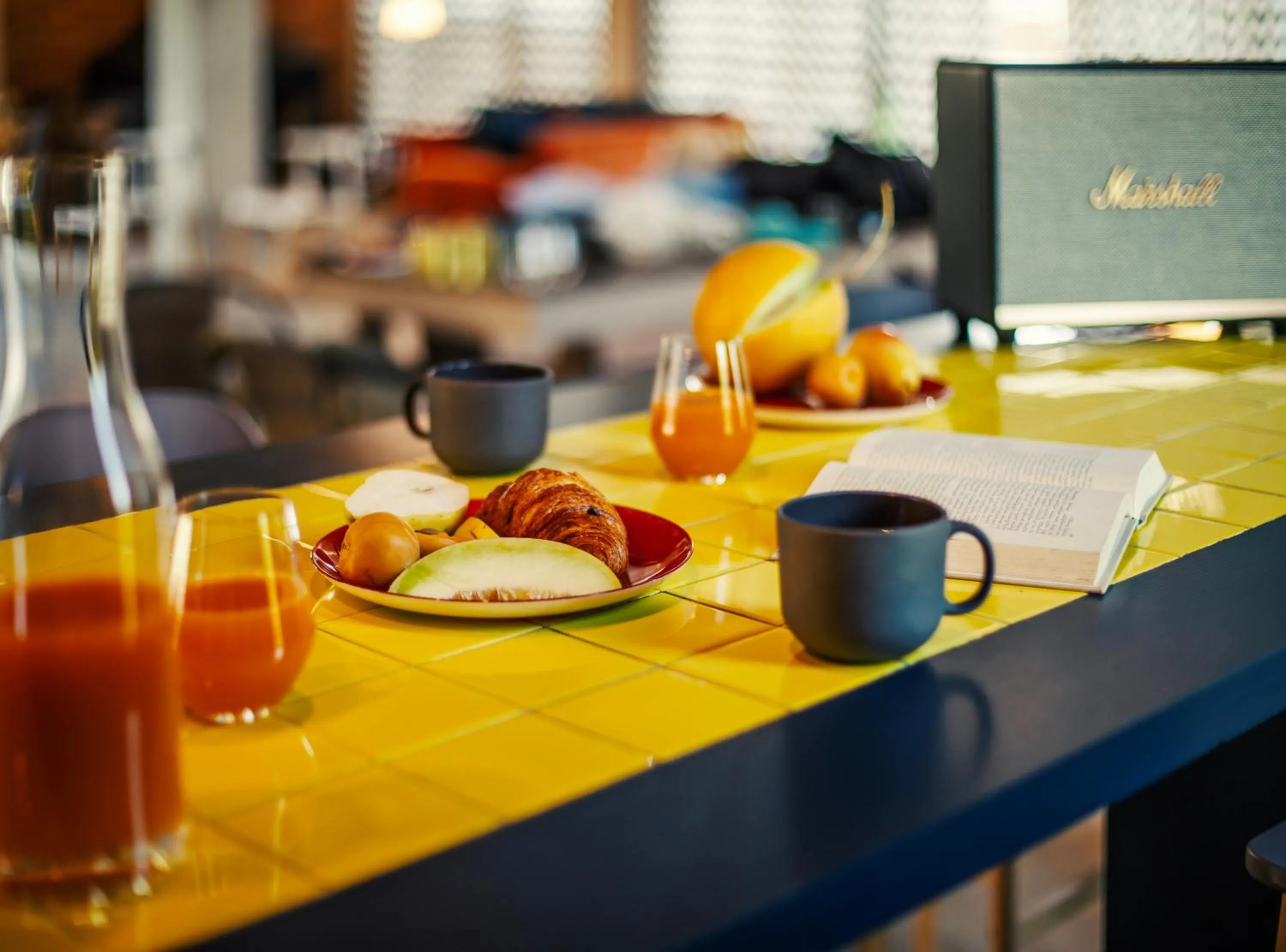 Food and drinks in Chateau Tsinandali Hotel