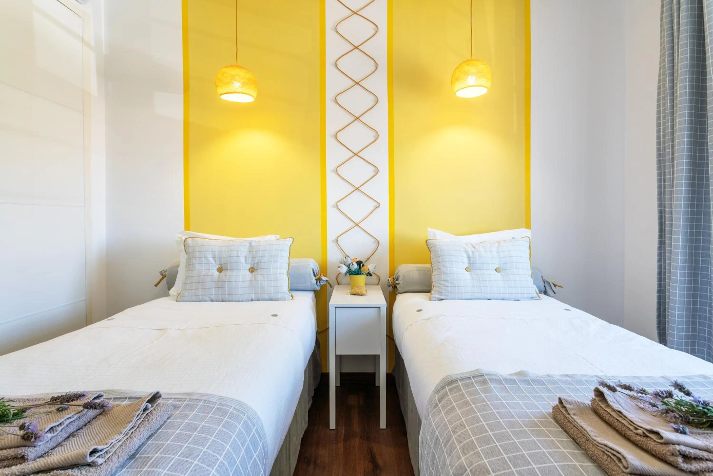 Bedroom, Bed in Casas da Formosa - Downtown Alegria B&B