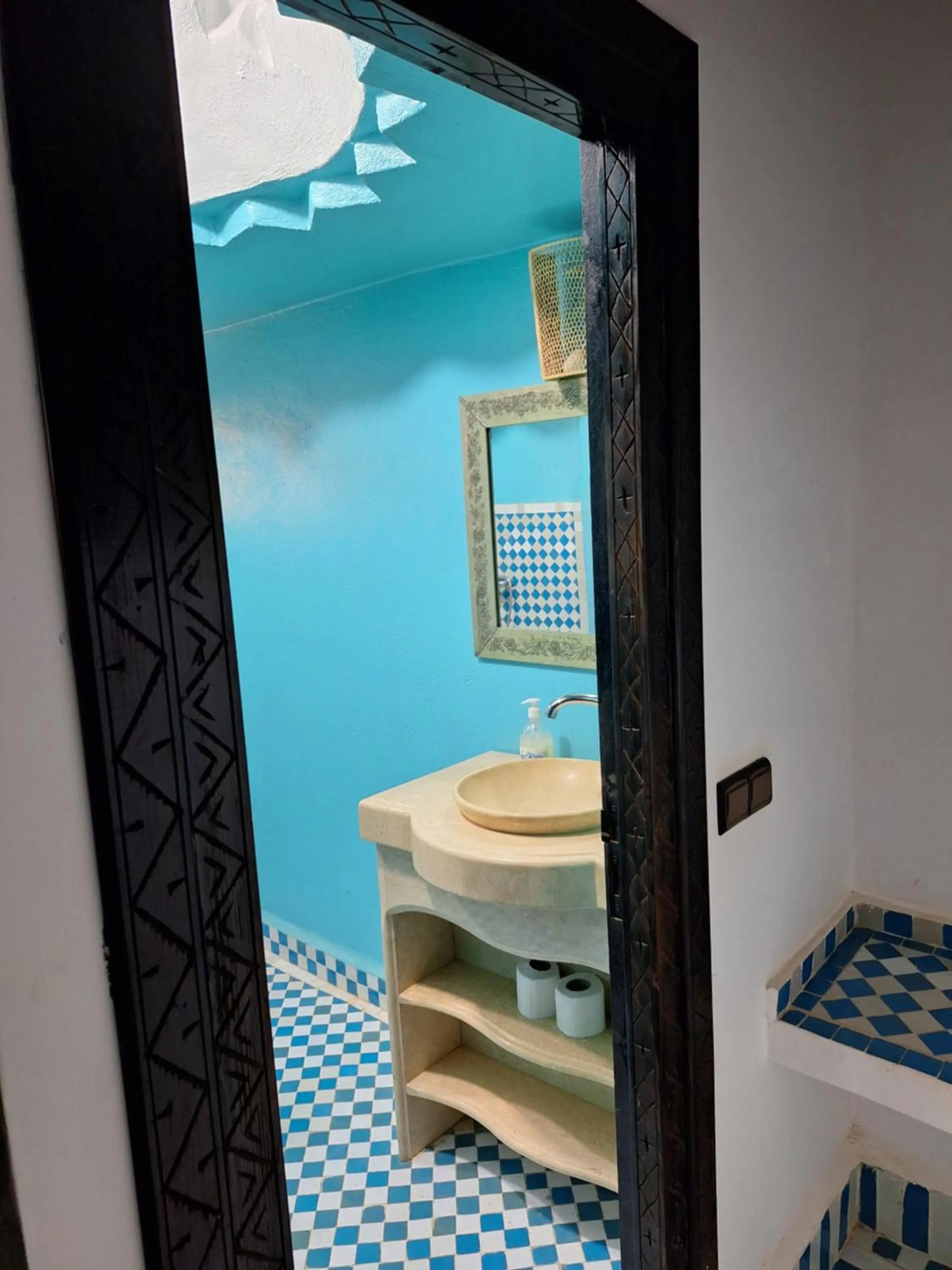 Bathroom in Riad Merzouga Dunes