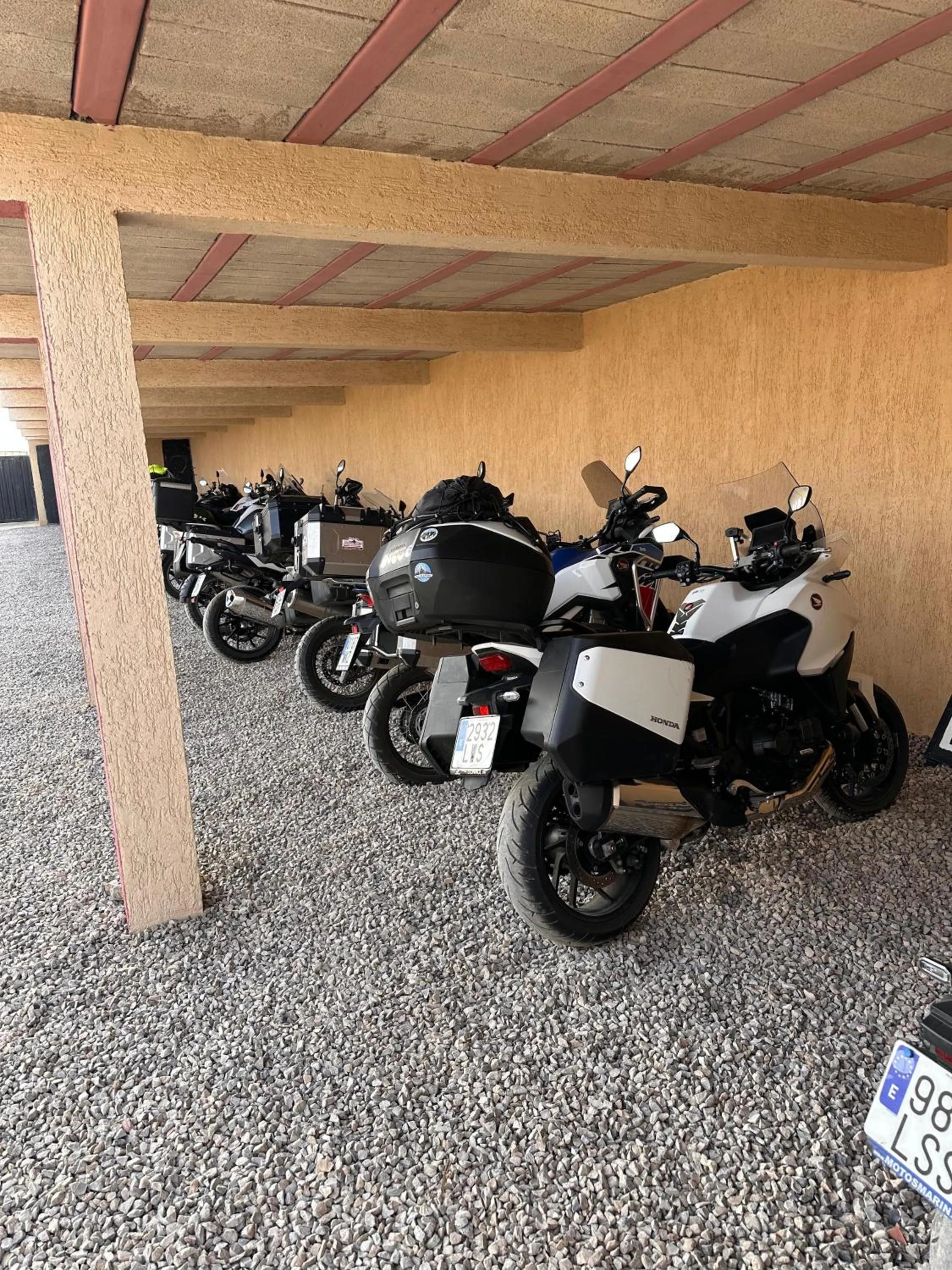 Parking in Riad Merzouga Dunes