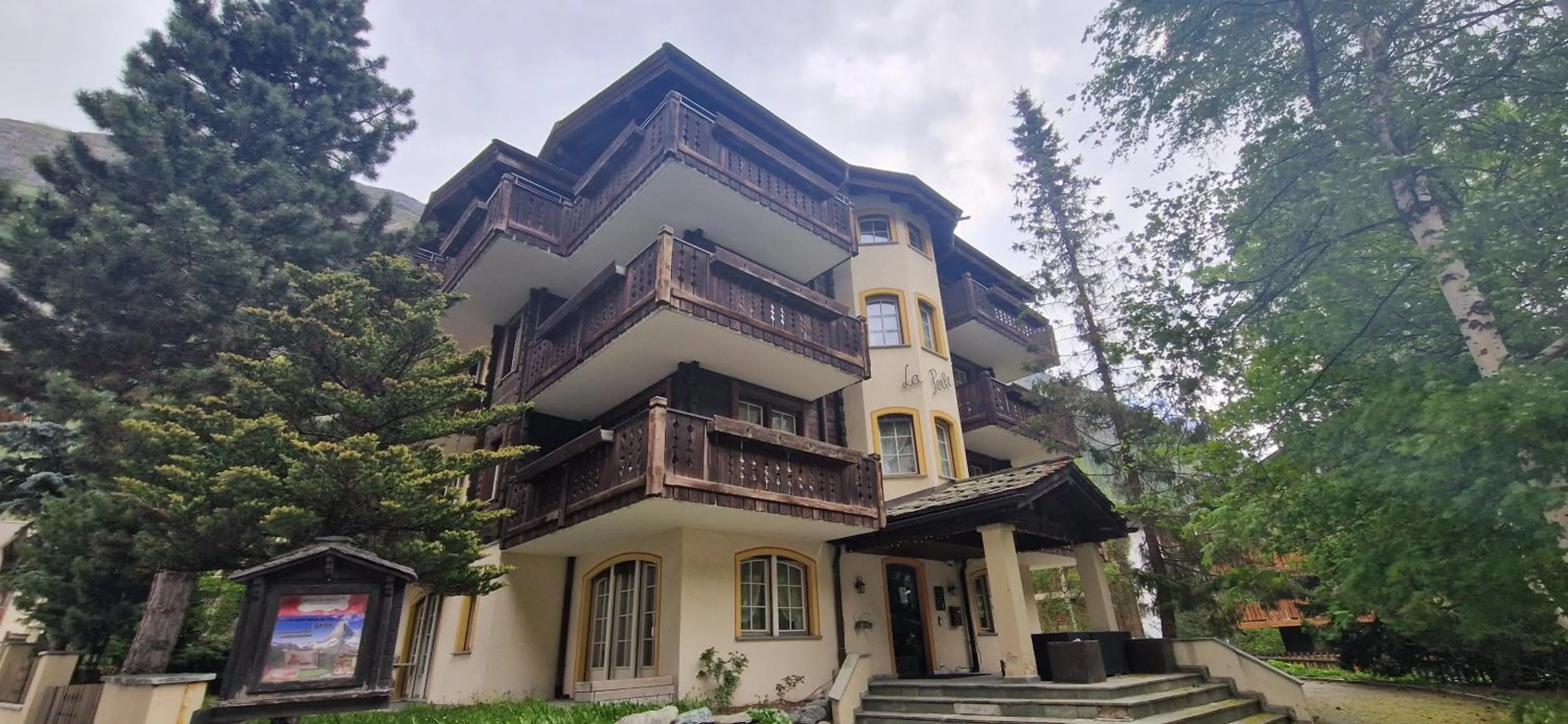 Property building in La Perle Apartments