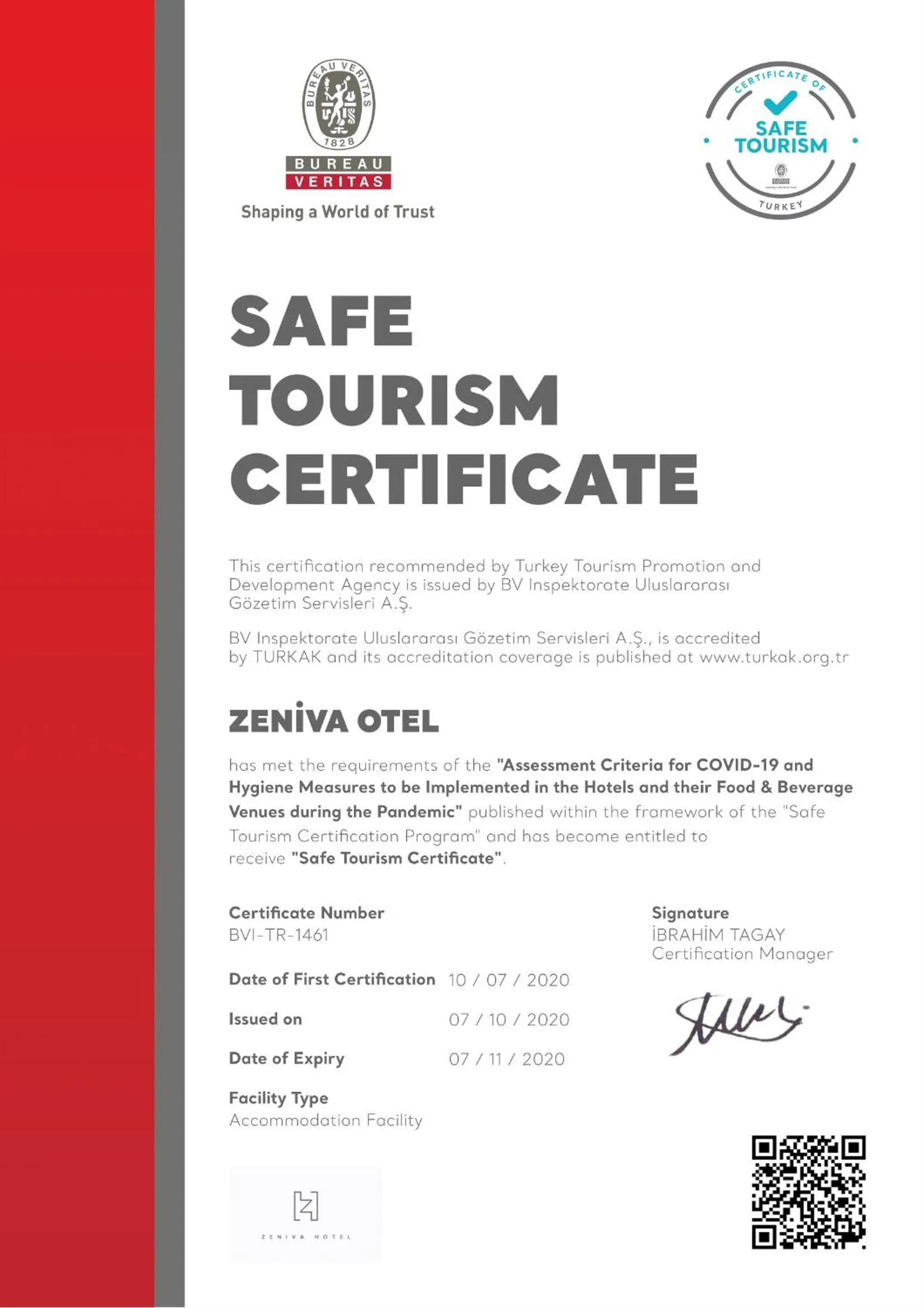 Property logo or sign in Zeniva Hotel