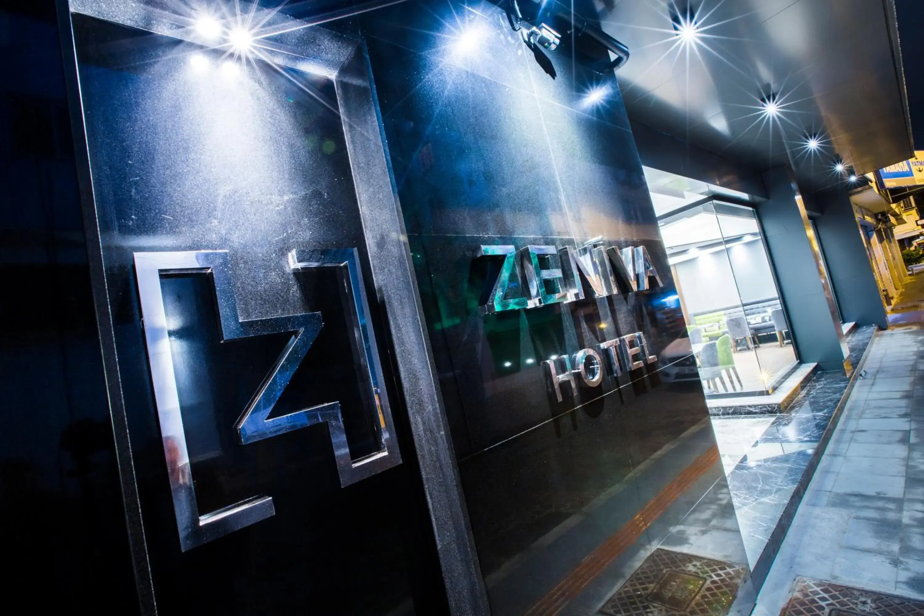 Facade/entrance in Zeniva Hotel Facade/entrance in Zeniva Hotel