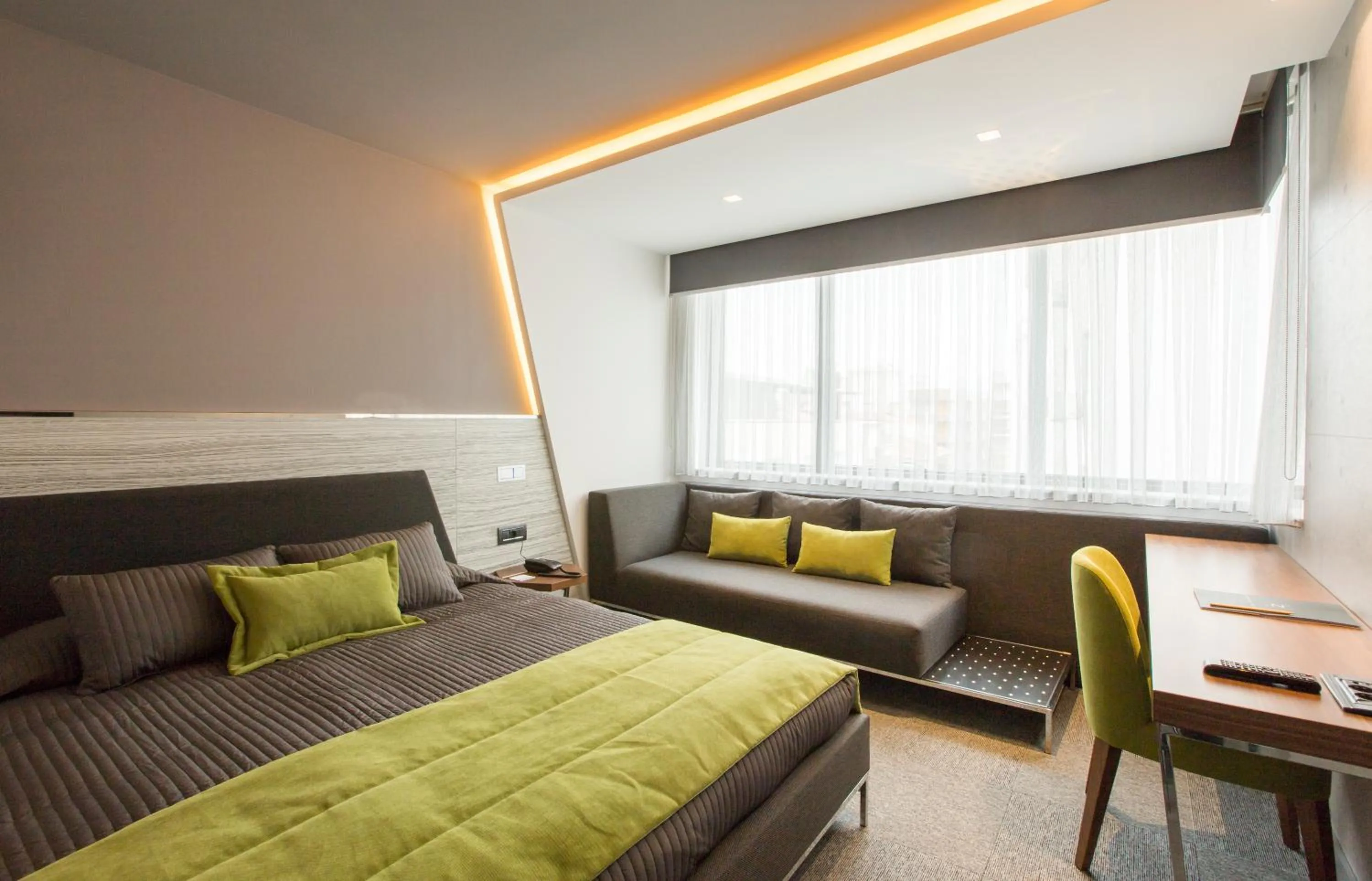 Photo of the whole room, Bed in Zeniva Hotel