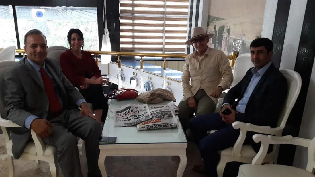 group of guests in The Ancient Mesopotamia Hotel