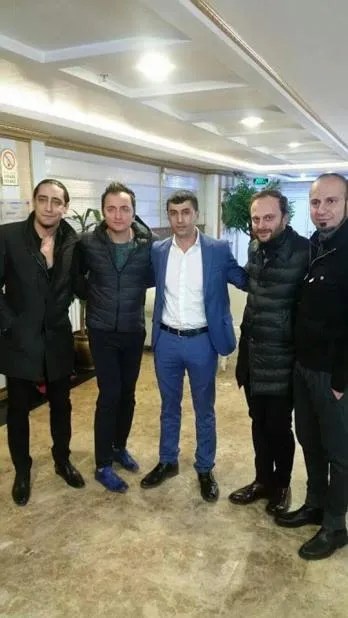 group of guests in The Ancient Mesopotamia Hotel