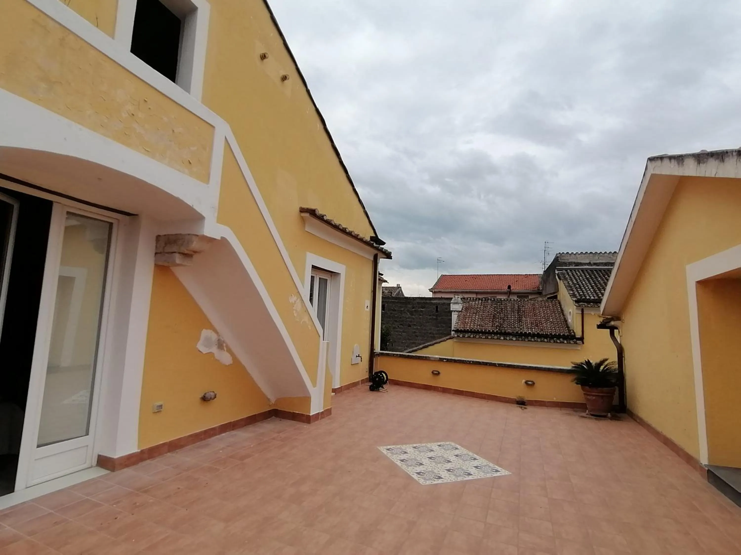 Balcony/Terrace in B&B Palazzo Lanza