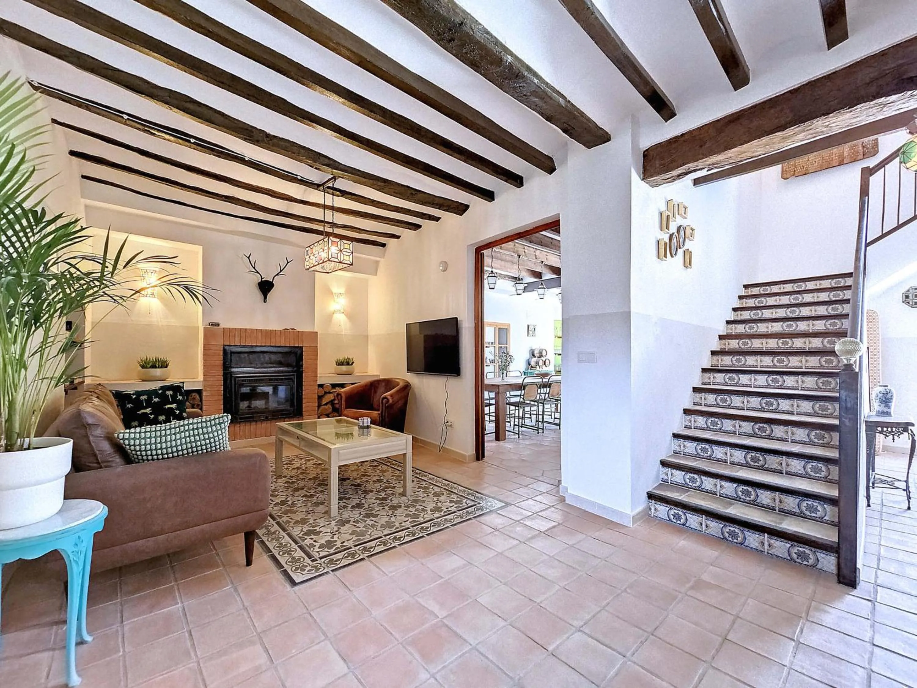 Communal lounge/ TV room in Casa Rodriguillo