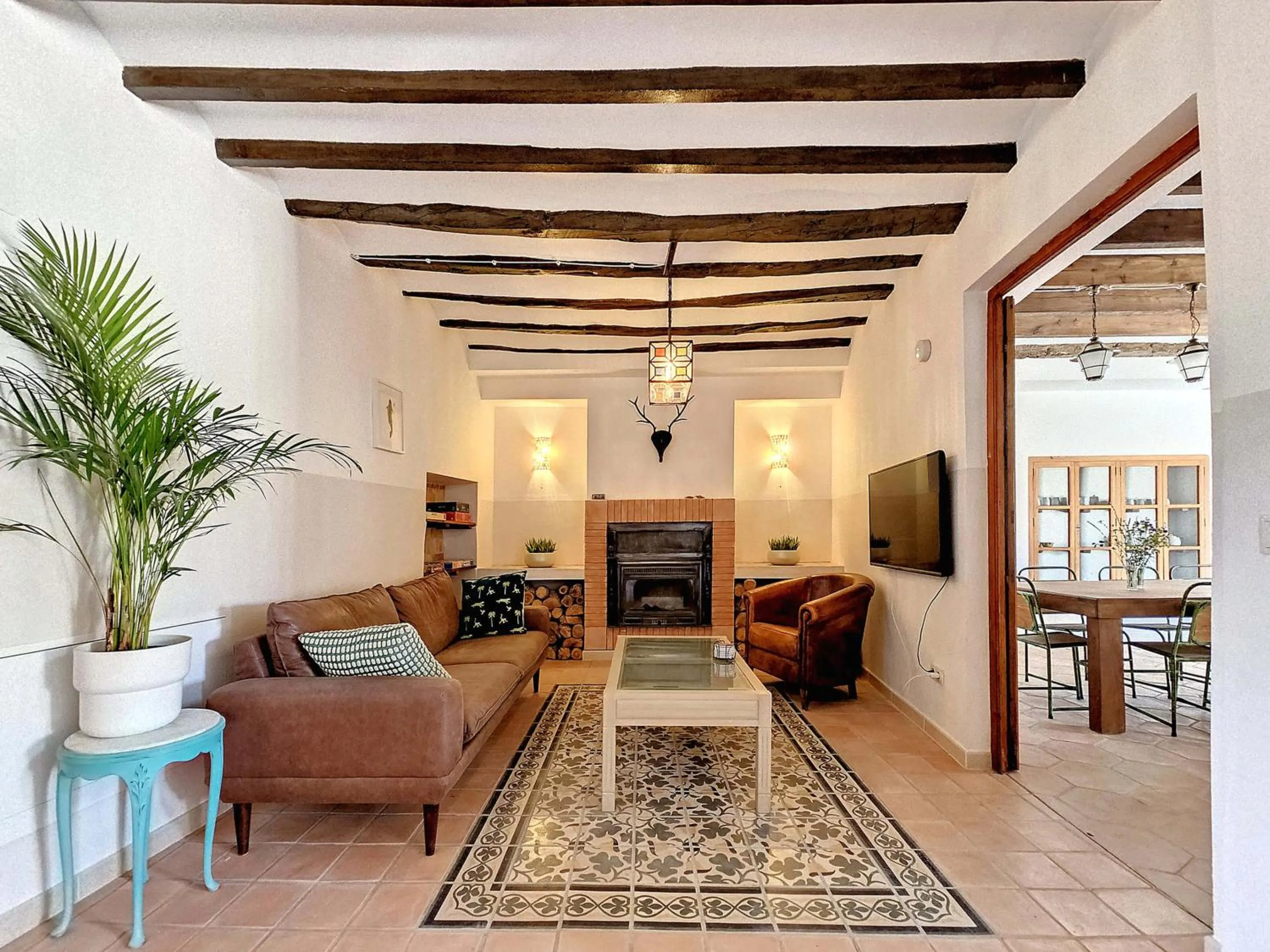 Communal lounge/ TV room in Casa Rodriguillo