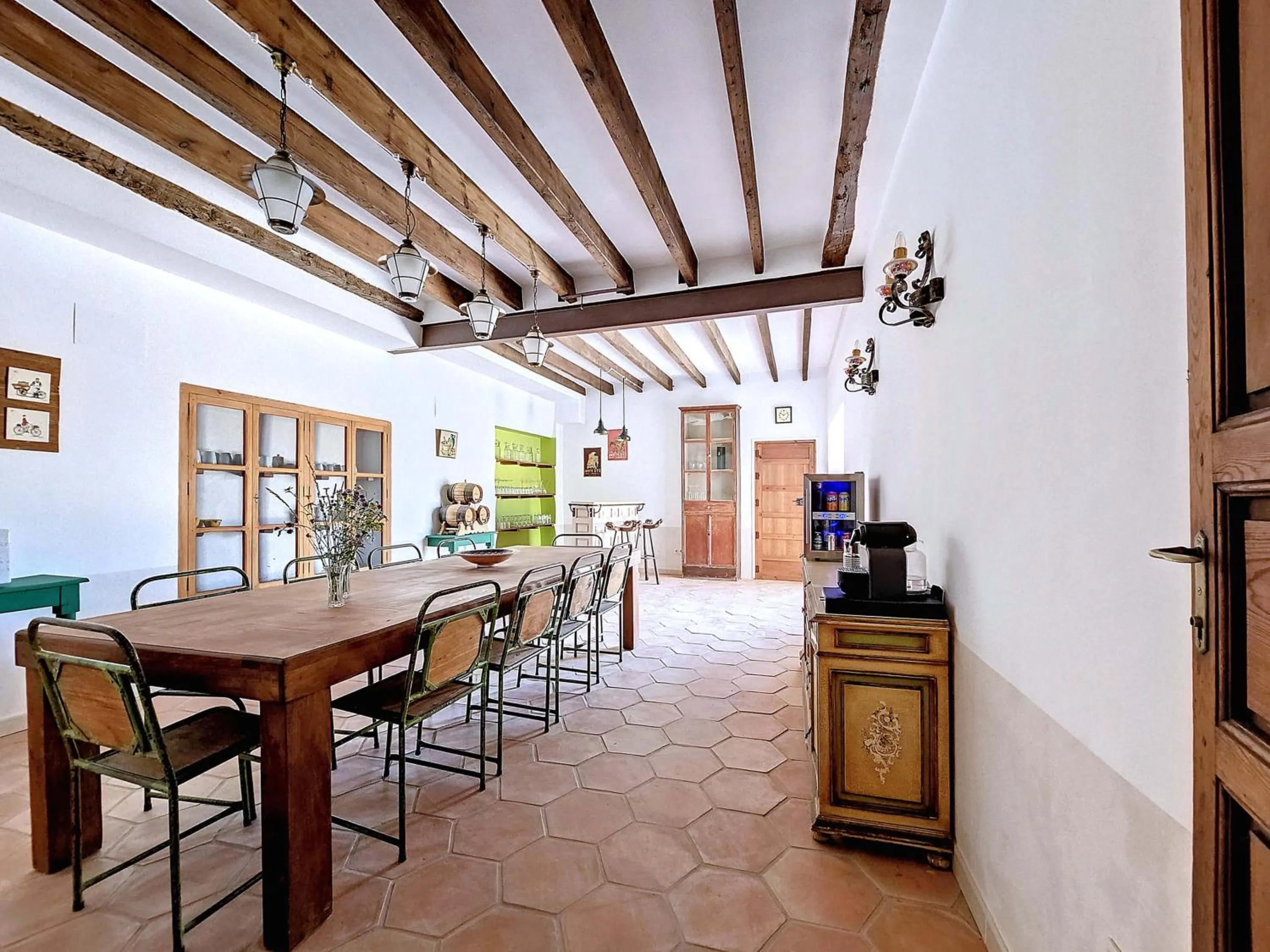 Dining area in Casa Rodriguillo