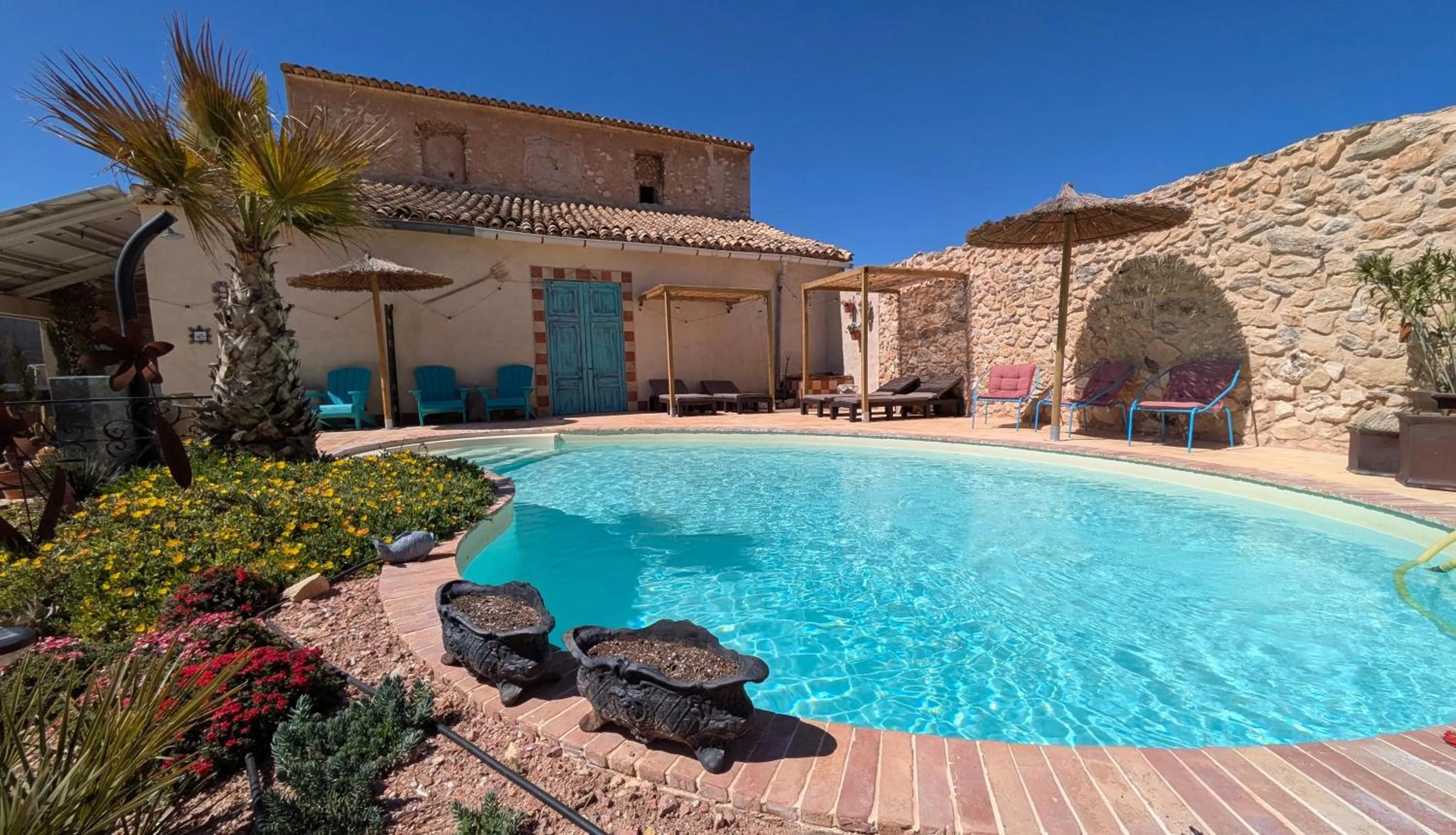 Swimming pool in Casa Rodriguillo