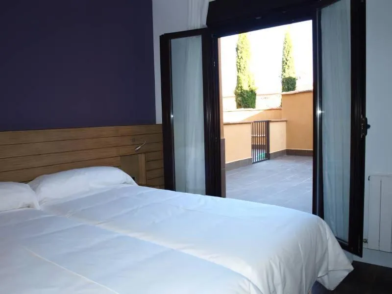 Bed in Hotel Las Casas de Pandreula