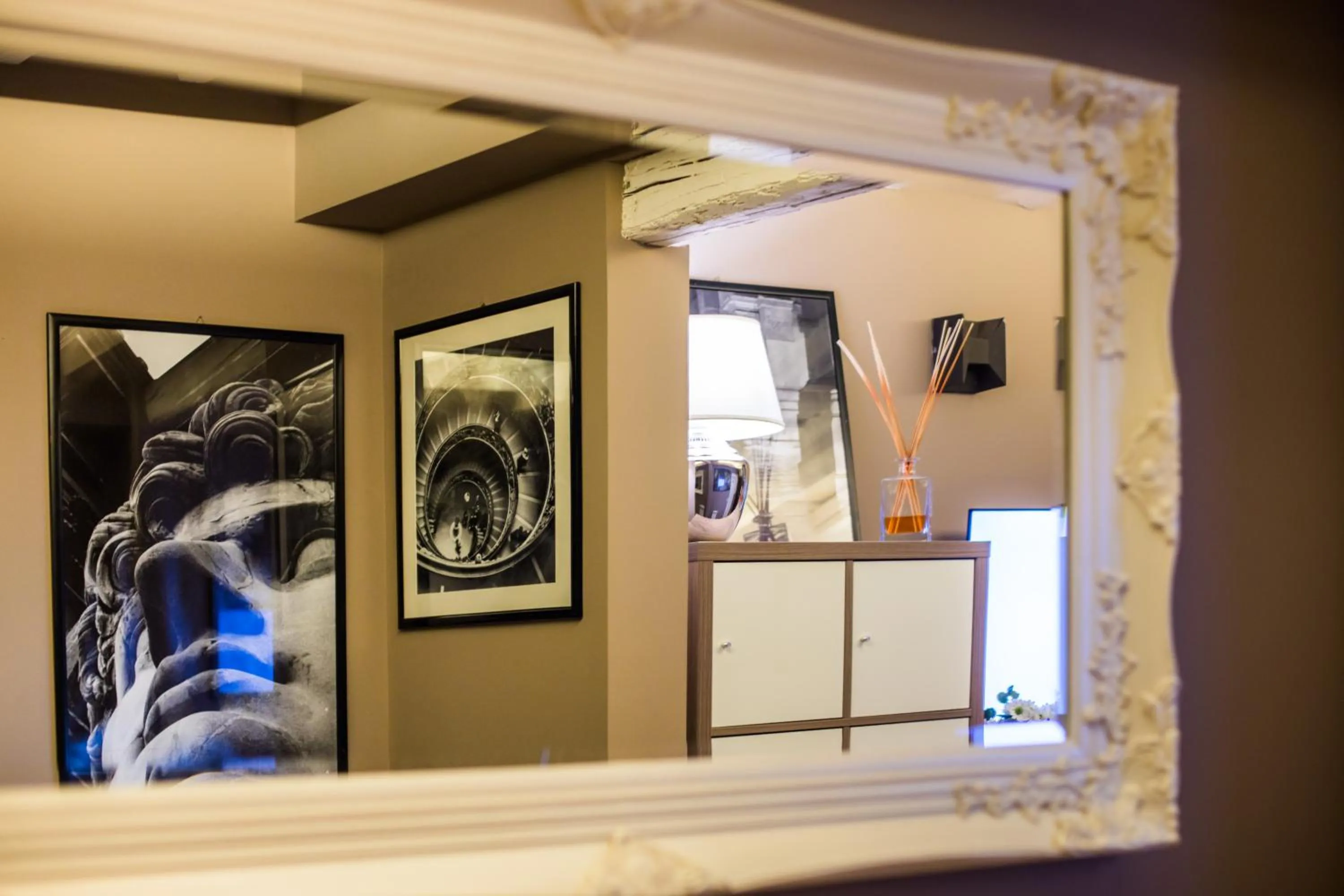 Lobby or reception in Minerva Relais