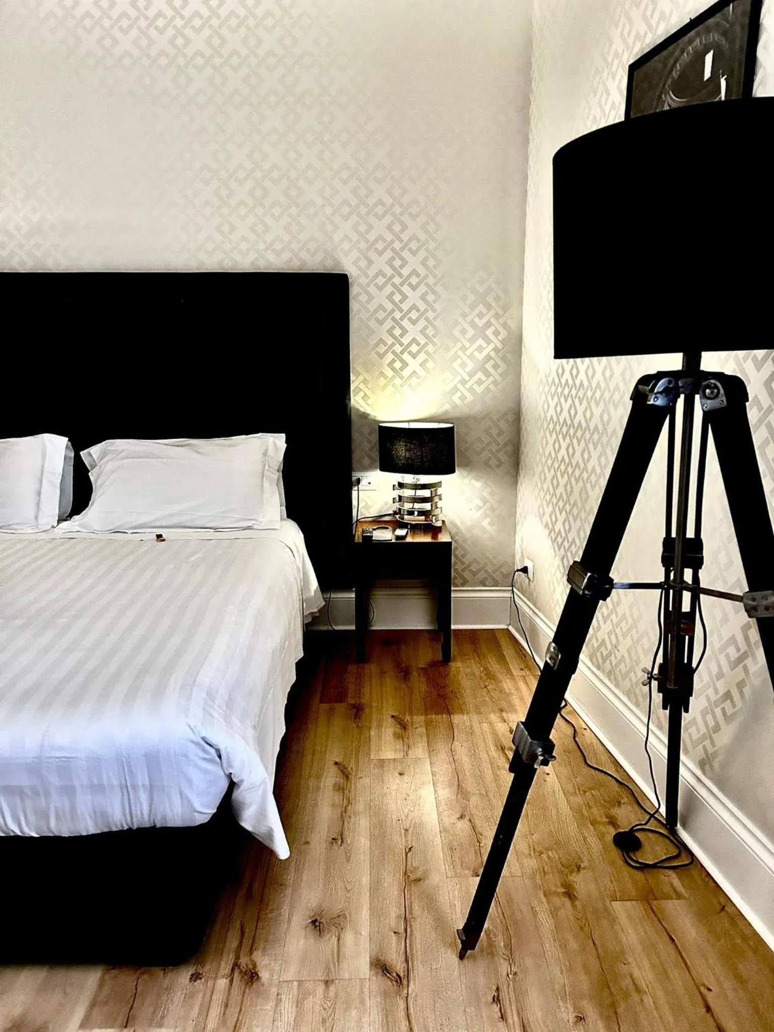 Decorative detail, Bed in Minerva Relais