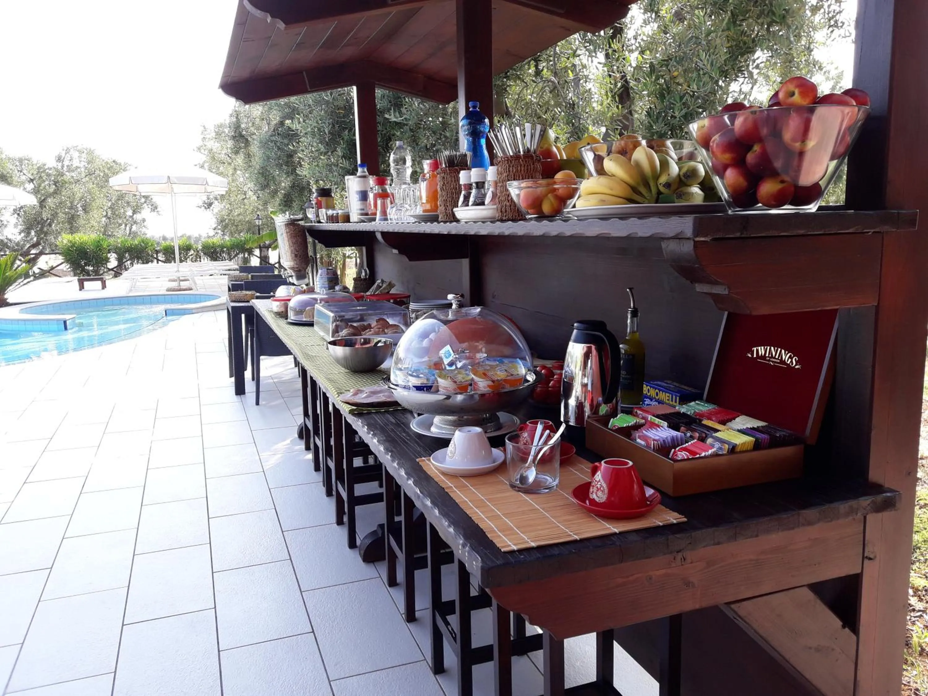 Continental breakfast in Agriturismo Posta Pastorella