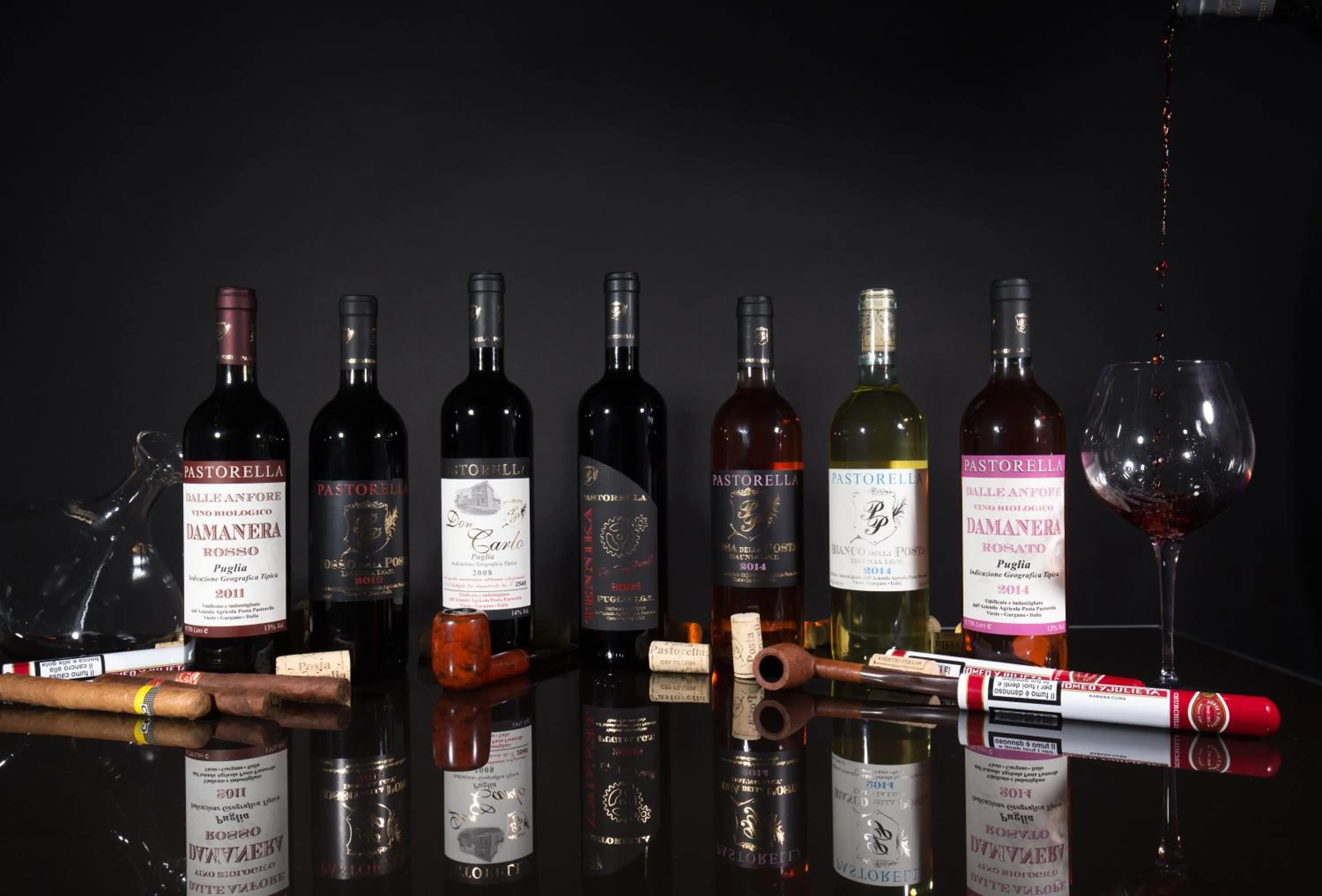 Alcoholic drinks in Agriturismo Posta Pastorella