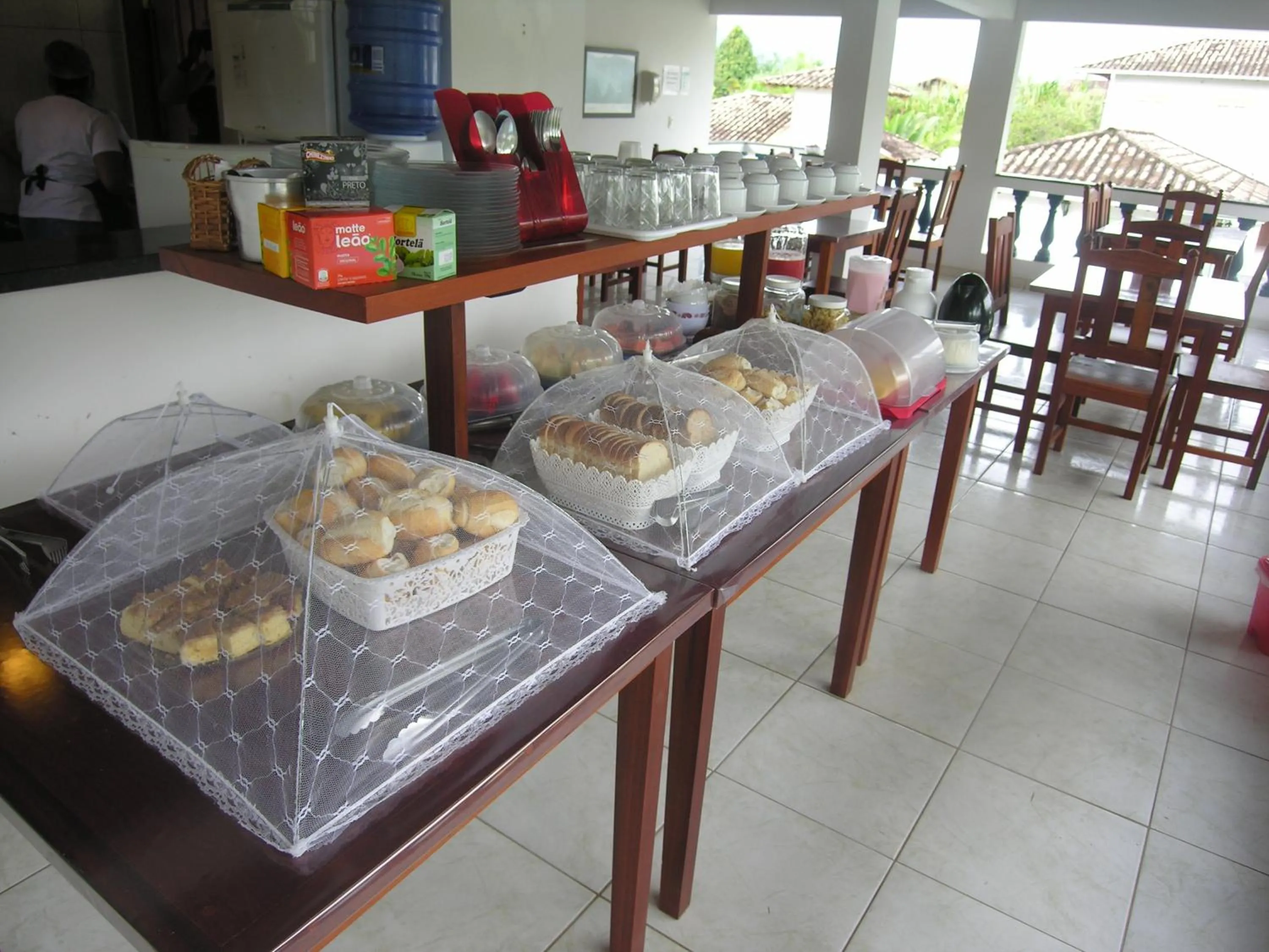 Breakfast in Jabaquara Beach Resort