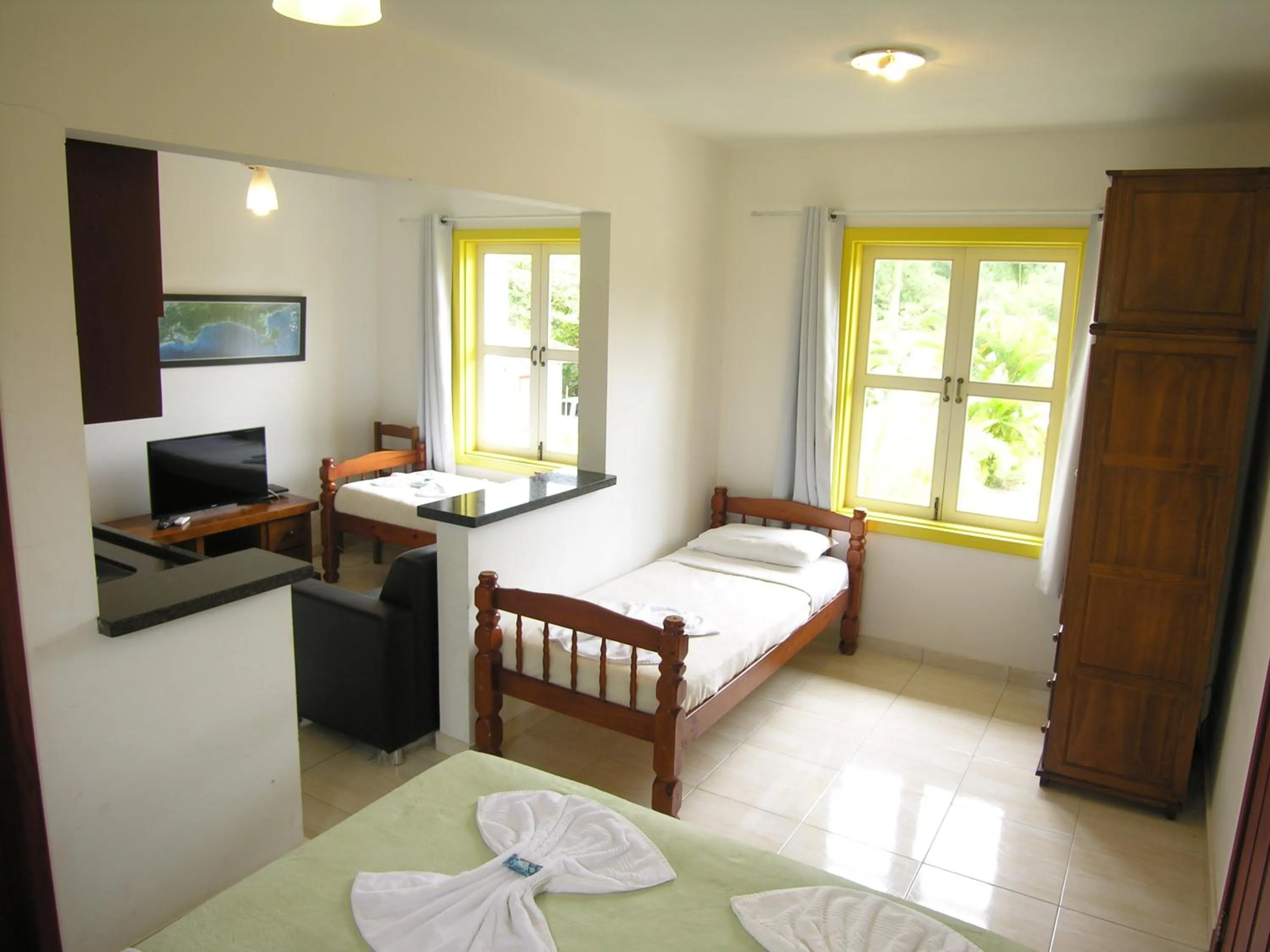 Photo of the whole room, Bed in Jabaquara Beach Resort
