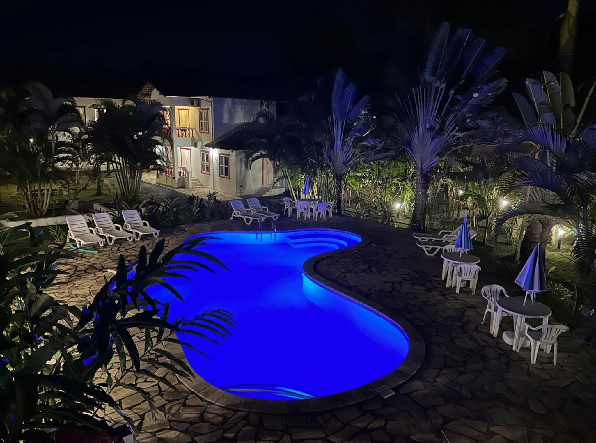 Swimming pool in Jabaquara Beach Resort