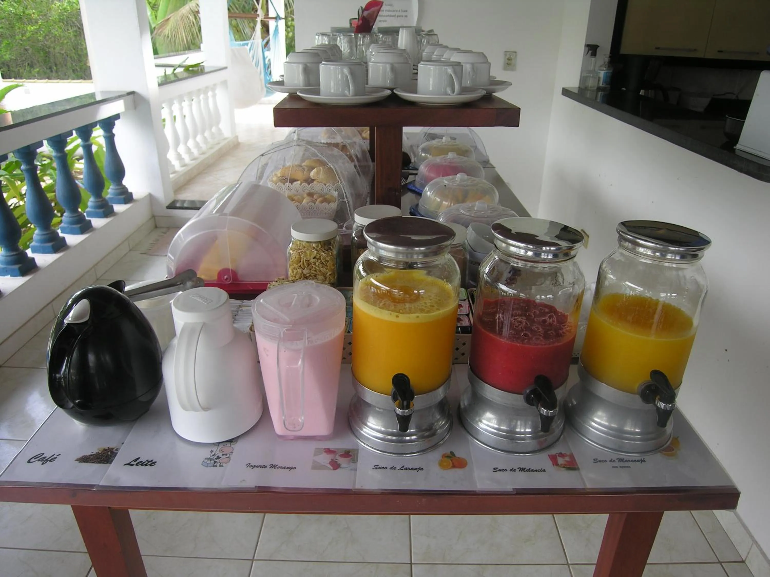Breakfast in Jabaquara Beach Resort