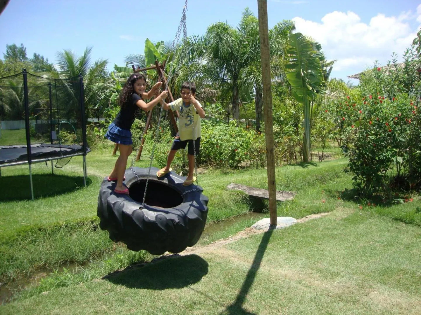 Children play ground in Jabaquara Beach Resort