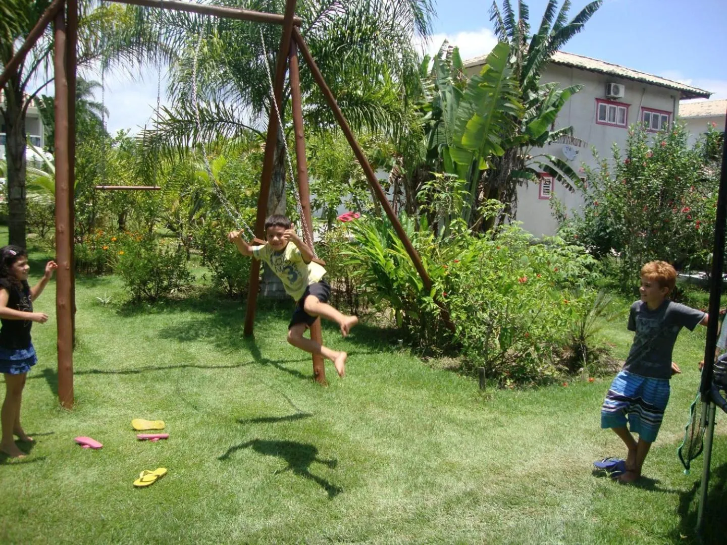 Children play ground in Jabaquara Beach Resort