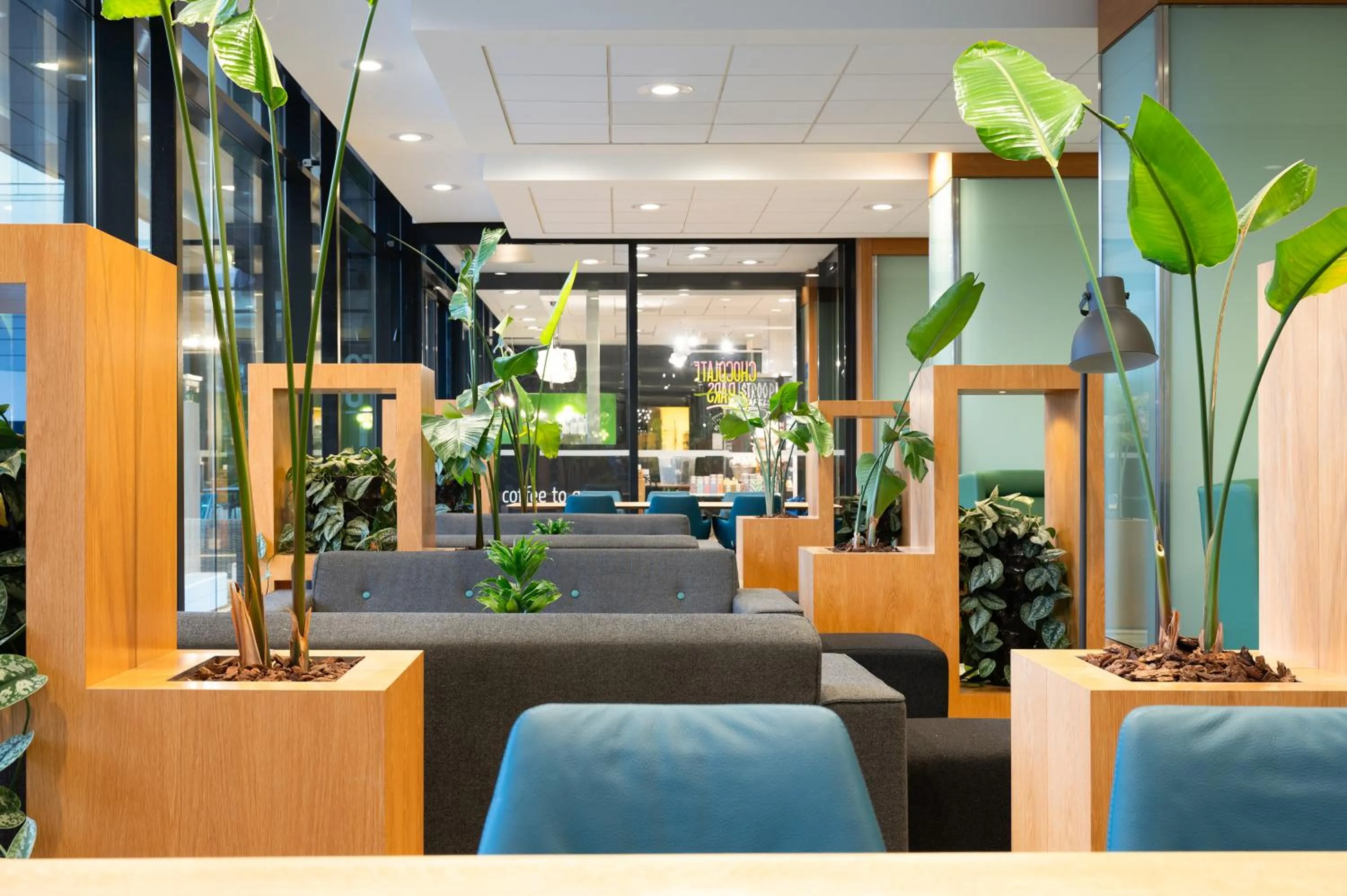 Lobby or reception in Novotel Amsterdam City