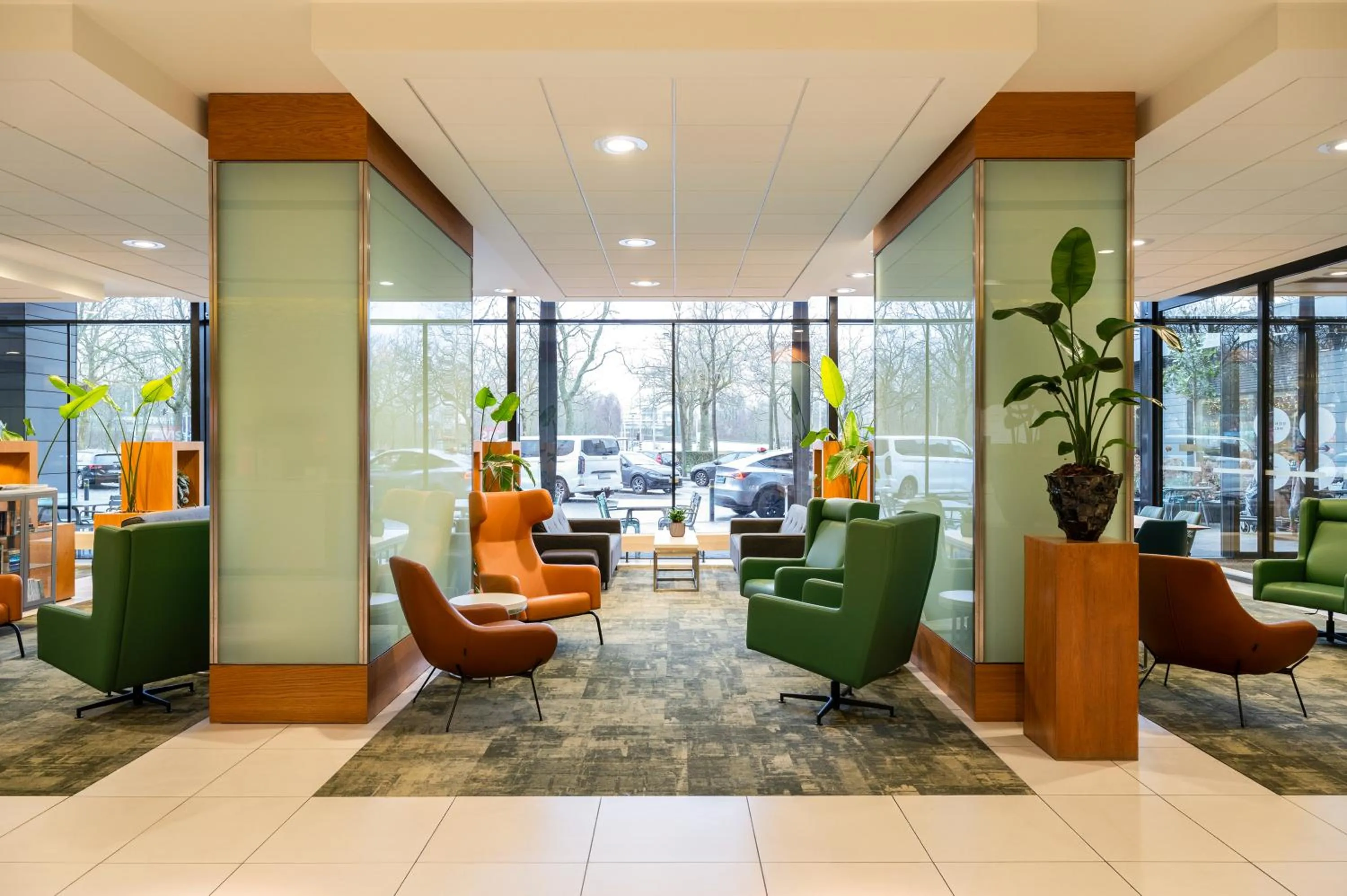 Lobby or reception in Novotel Amsterdam City