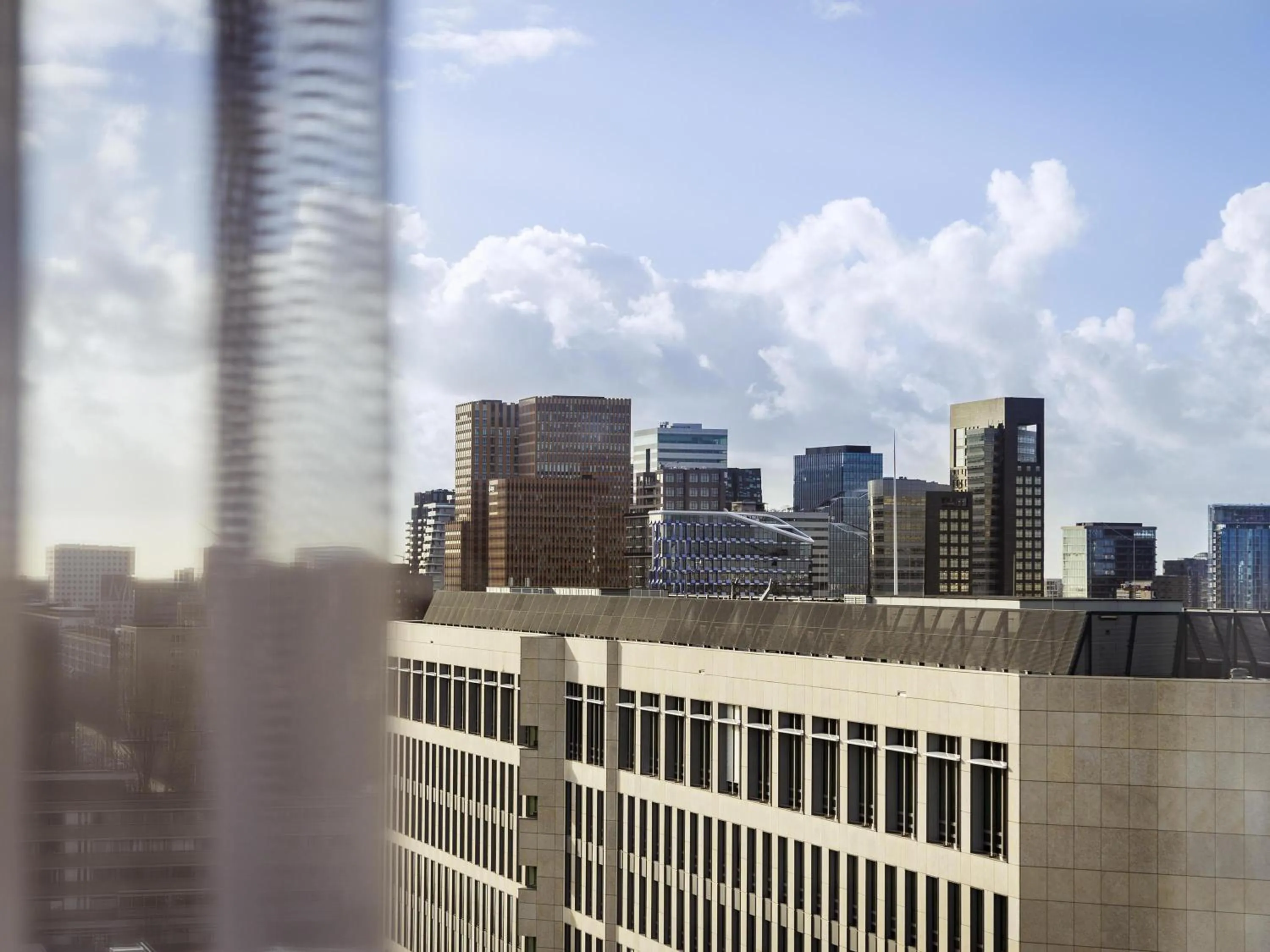 Bedroom in Novotel Amsterdam City