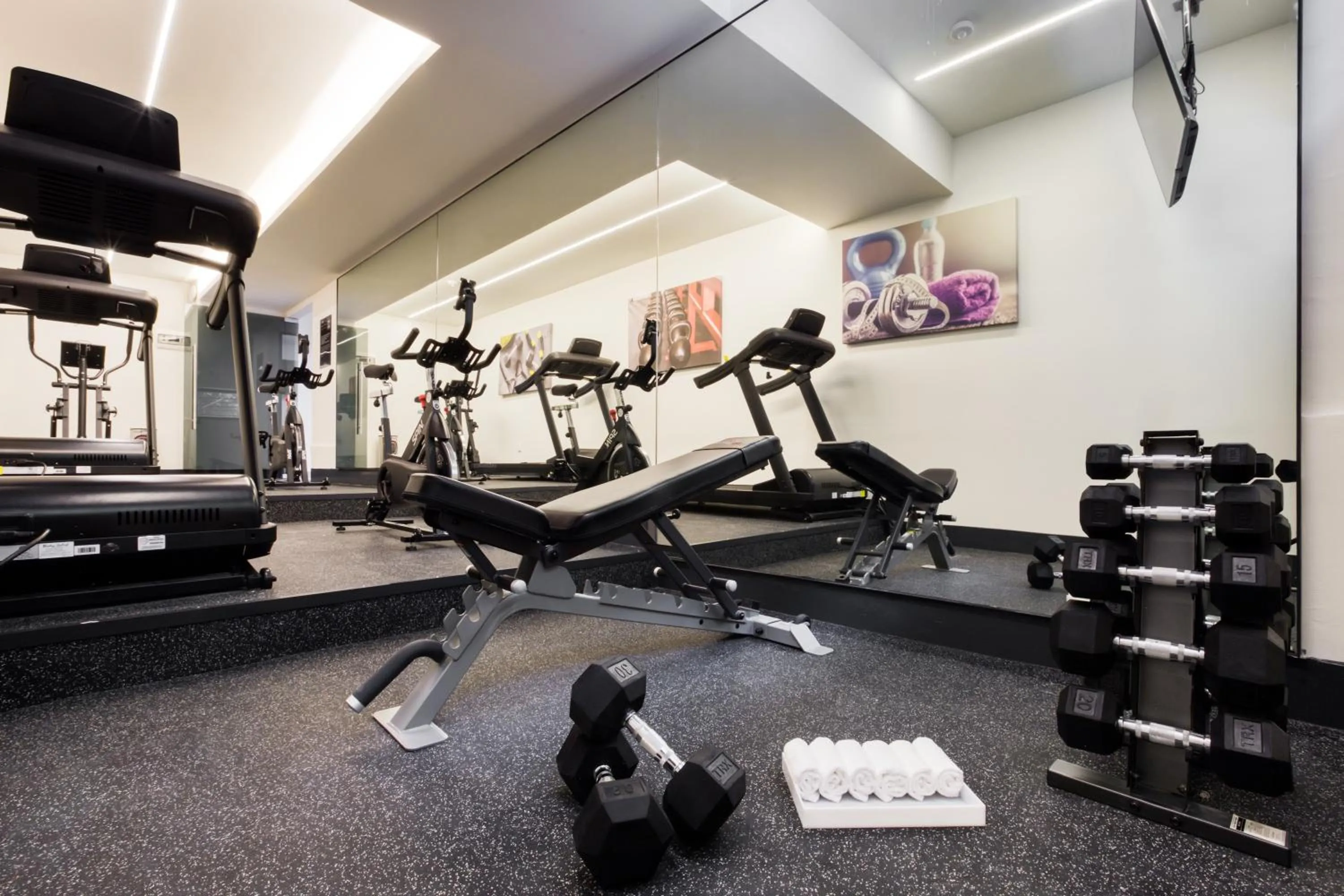 Fitness centre/facilities in ULIV Parque Lincoln