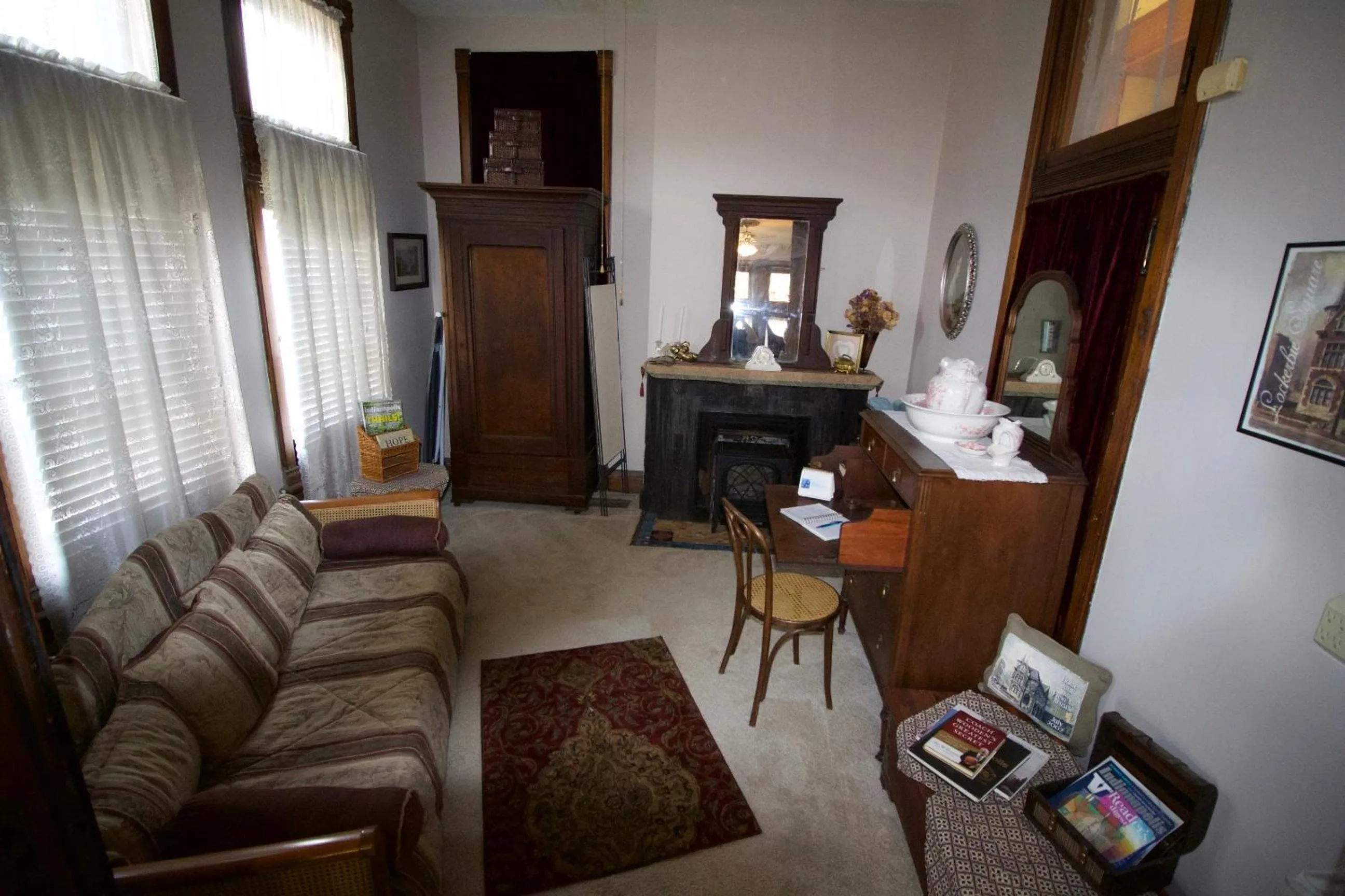 Seating area in Mansion on The Mile B&B