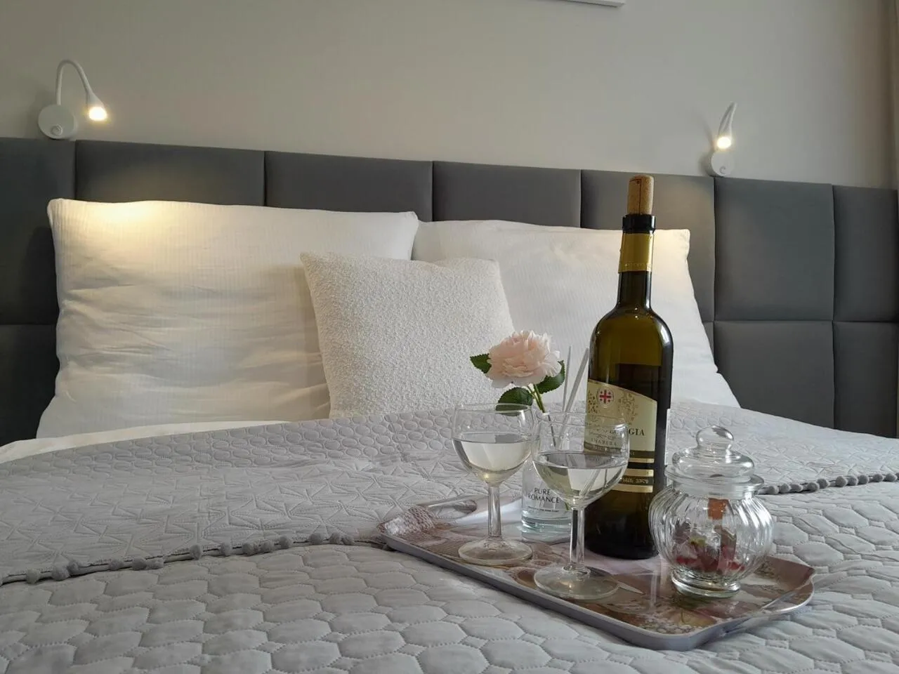 Bed in Arte Porta Mare przytulny apartament blisko morza z miejscem parkingowym